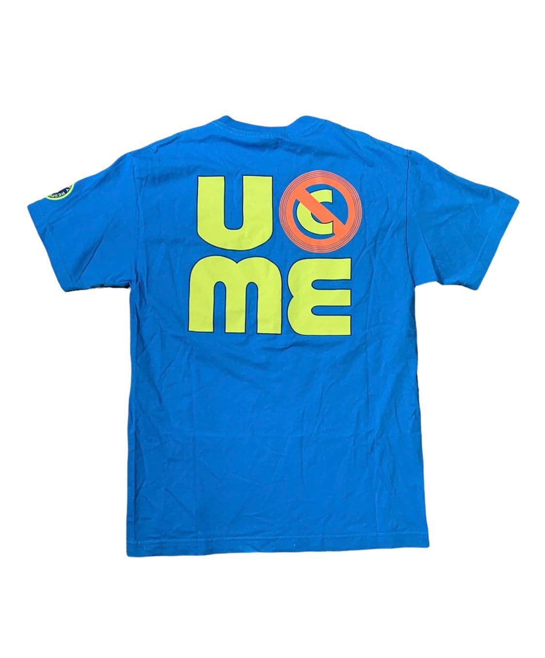 John Cena WWE Authentic Bright Blue T-Shirt - Thumbnail 3