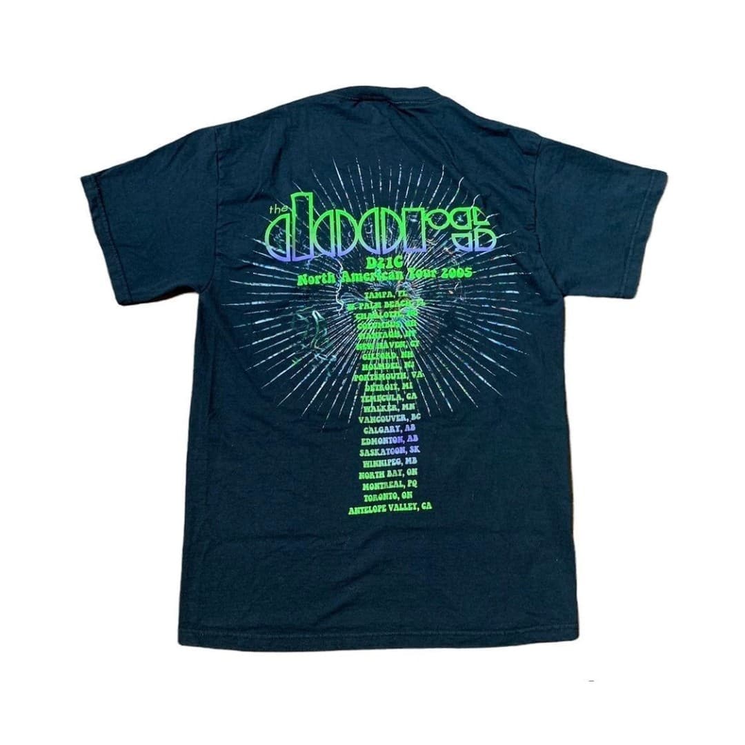 2005 THE DOORS 21st CENTURY OFFICIAL BAND CONCERT MUSIC T-SHIRT SMALL - Thumbnail 3