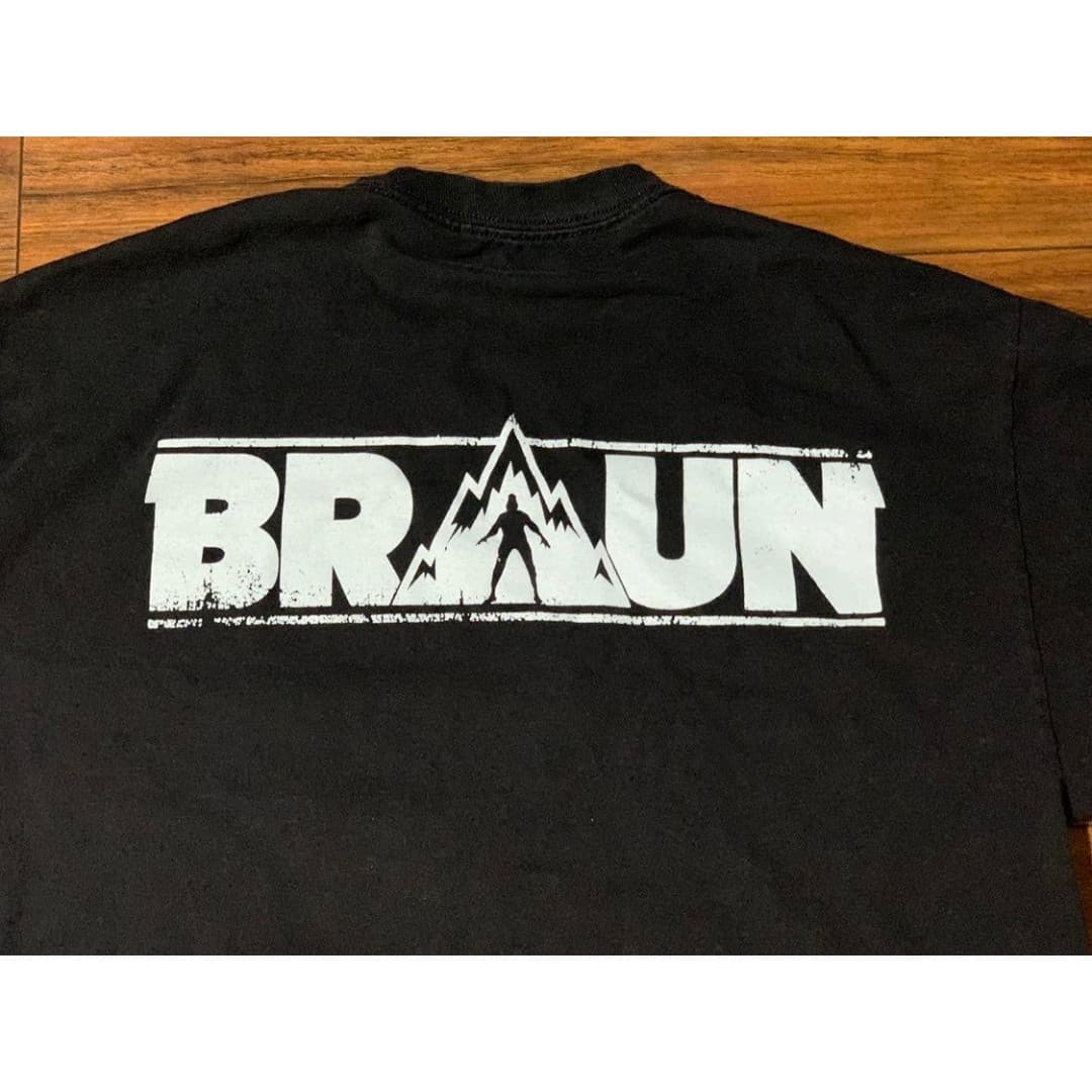 WWE Braun Strowman wrestling T shirt Monster Bank - Thumbnail 4