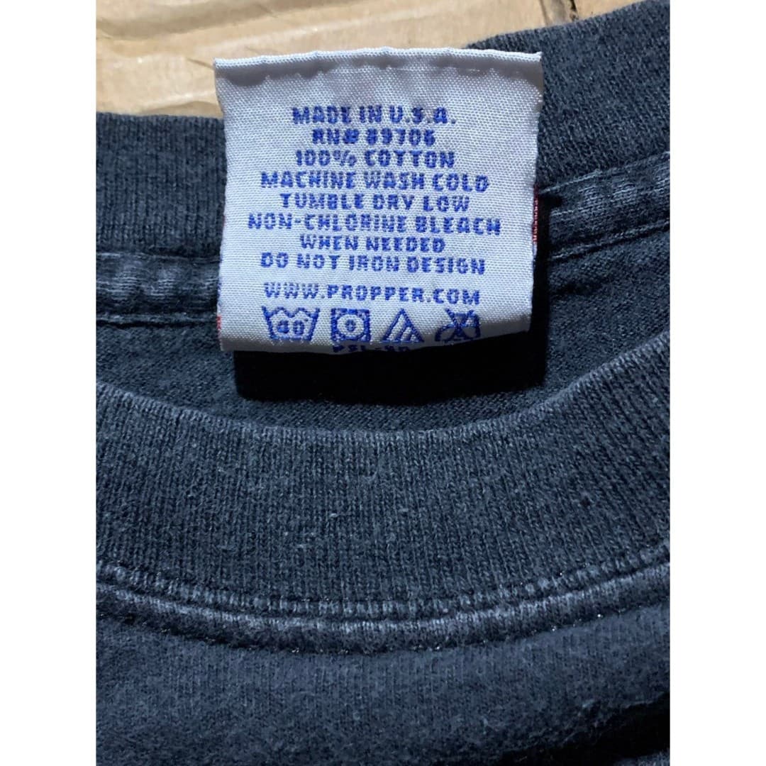 90s Vintage USA Army T Shirt M Military United States PROPPER This We’ll Defend - Thumbnail 5
