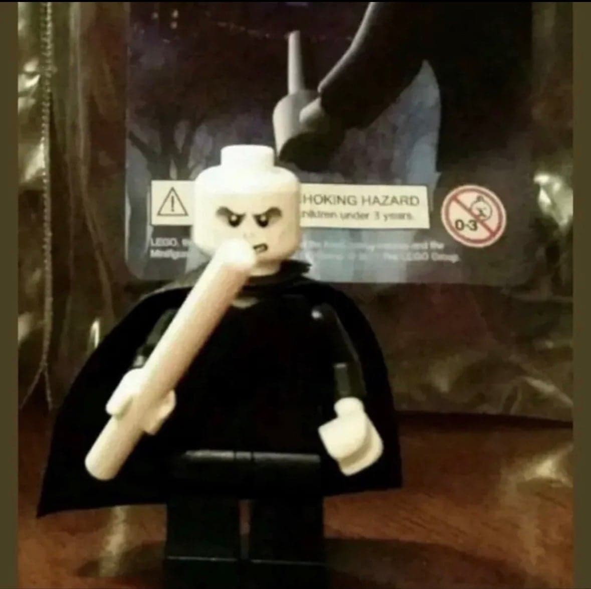2011 SDCC LEGO HARRY POTTER LORD VOLDEMORT MINIFIGURE Promo