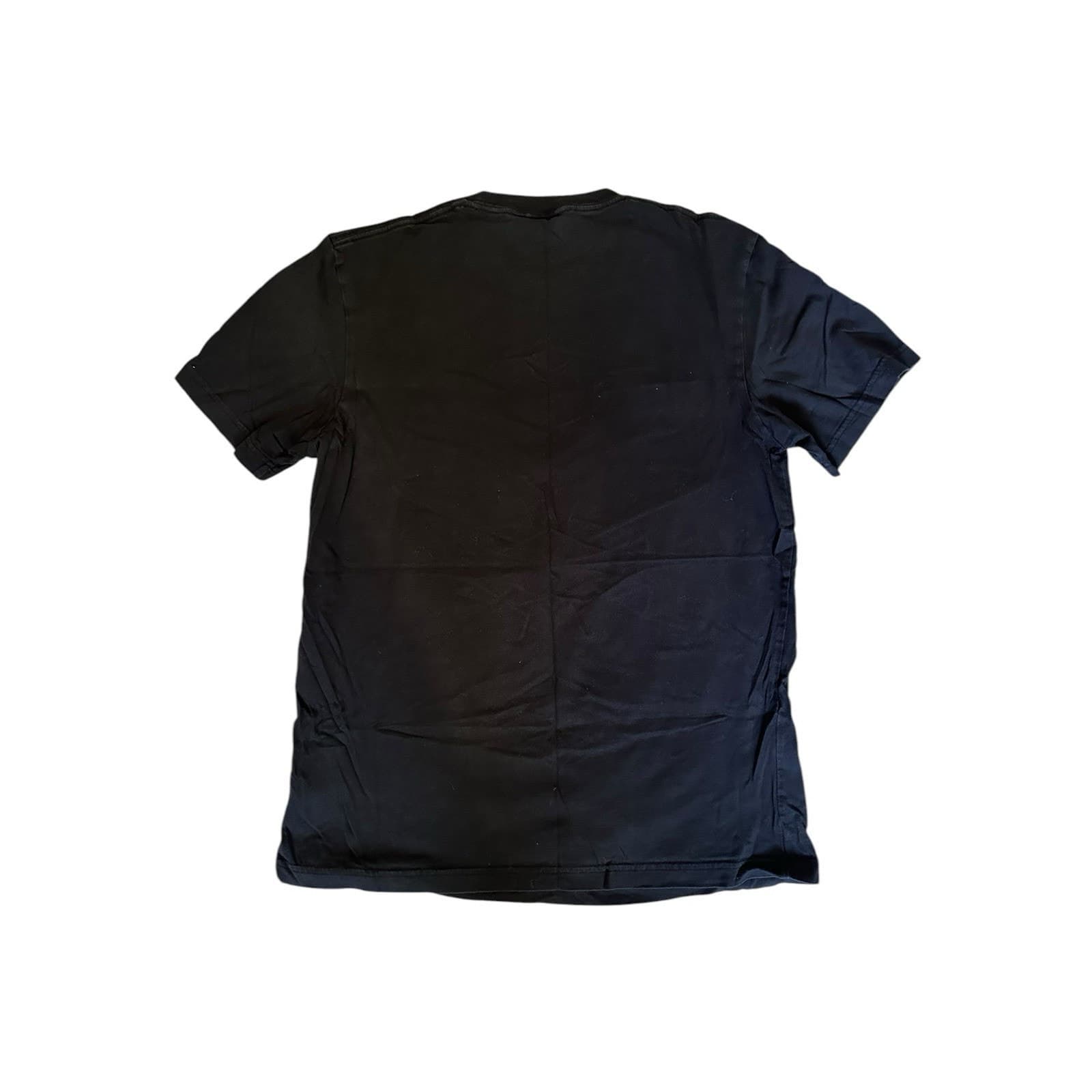 Adidas Originals MONTAGE TEE T-Shirt Men's Size Medium Black Graphic - Thumbnail 4