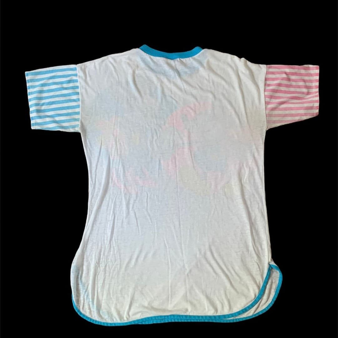 Tempo Lingerie Disney Mickie Minnie Single Stitch Night Shirt Vintage - Thumbnail 7