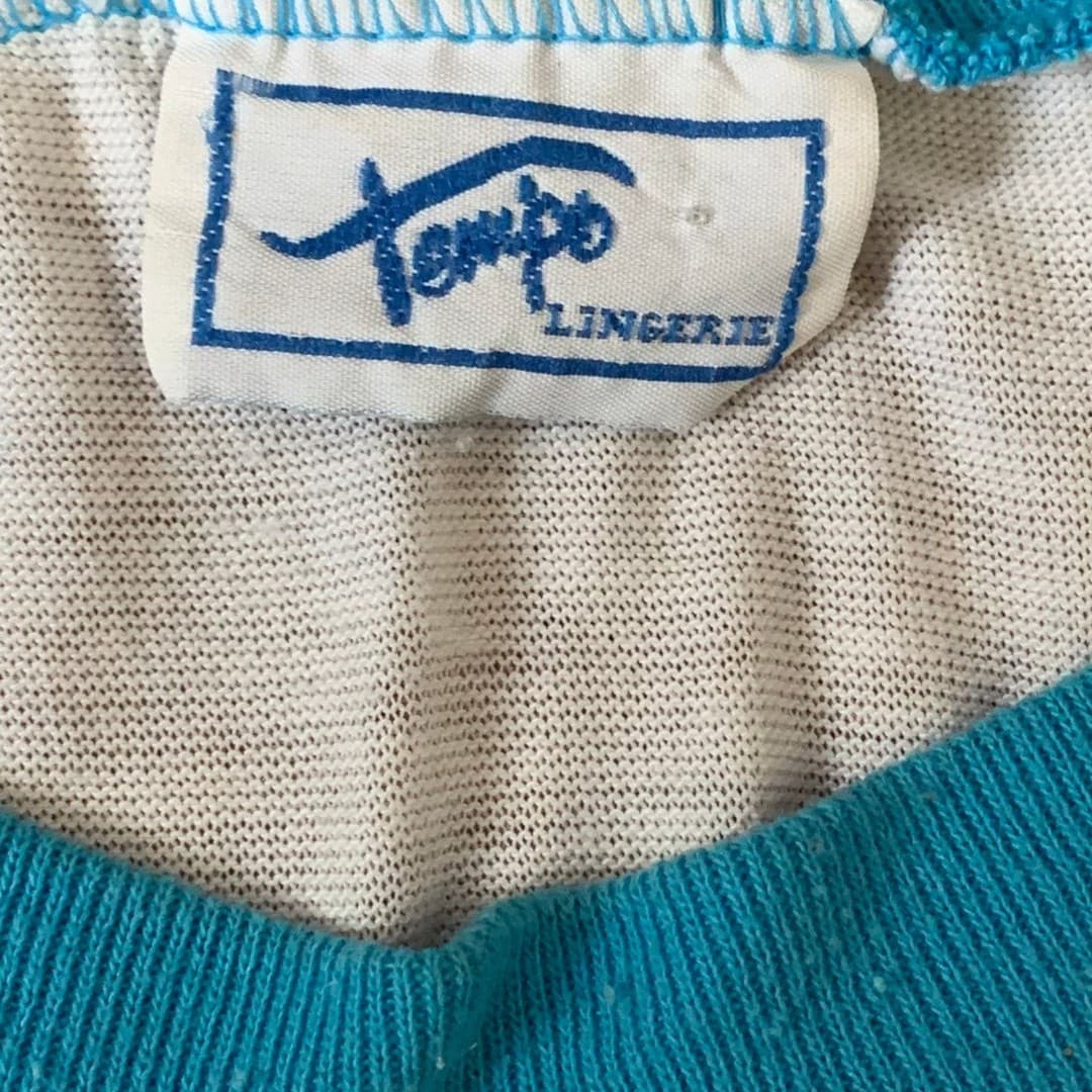 Tempo Lingerie Disney Mickie Minnie Single Stitch Night Shirt Vintage - Thumbnail 6