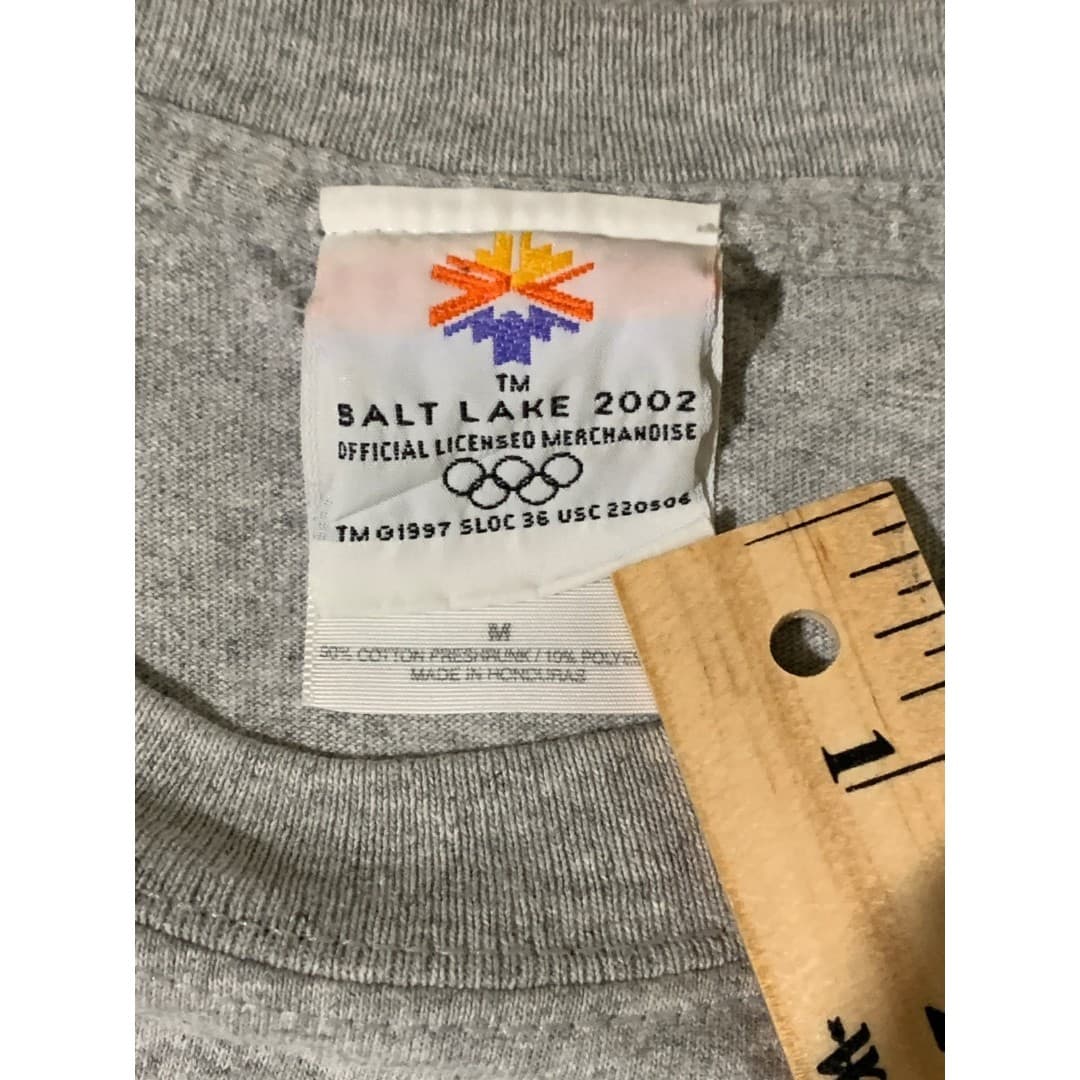 2002 Salt Lake City Olympics Winter Games T-Shirt mens size medium vintage - Thumbnail 5