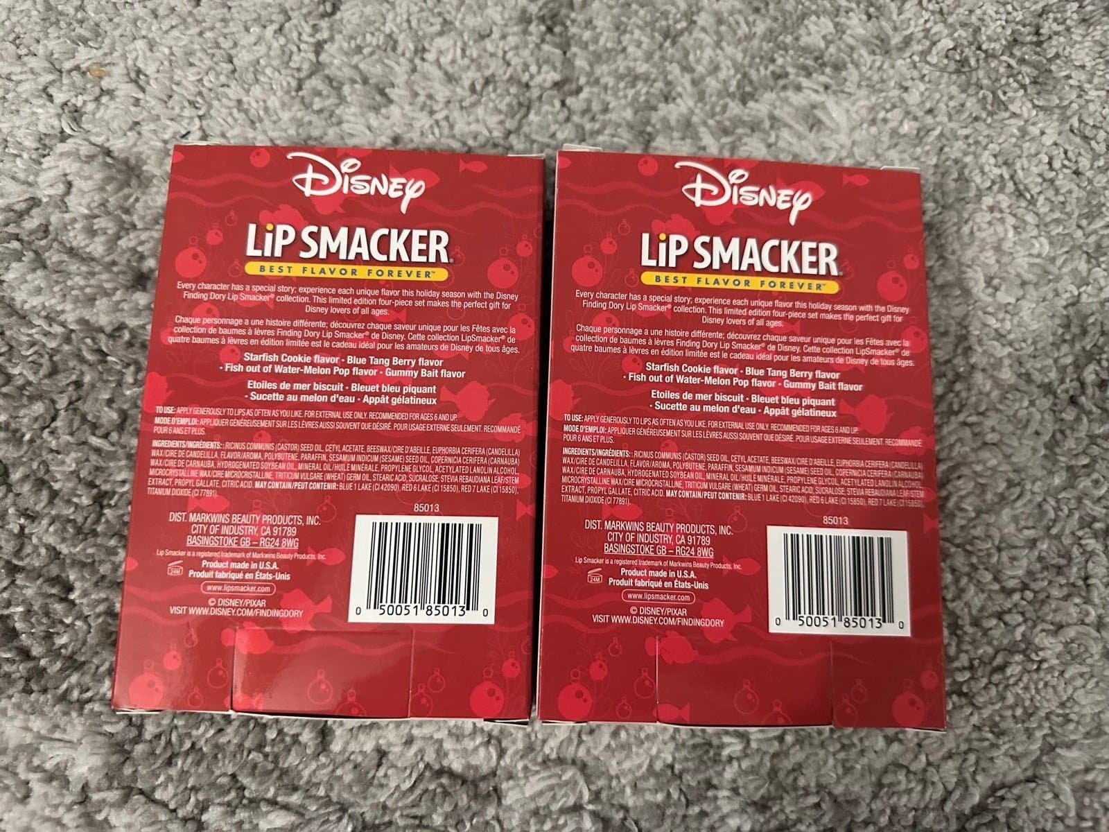 Lot 2 Disney Finding Nemo Storybook Lip Smackers Lip Balm - Thumbnail 2
