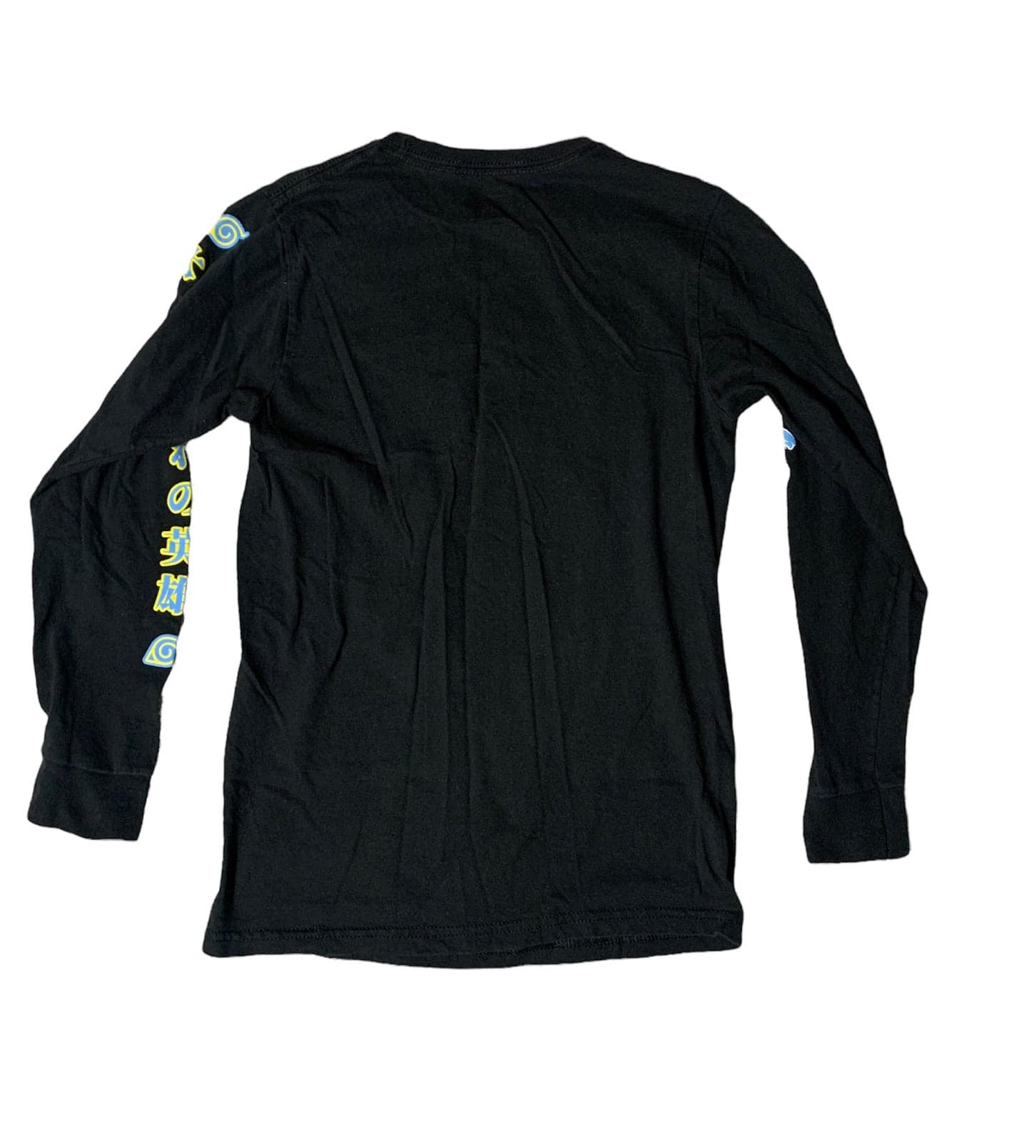 Naruto Shippuden Shonen Jump mens Size S long sleeve Shirt Ninja Nine Tails - Thumbnail 2