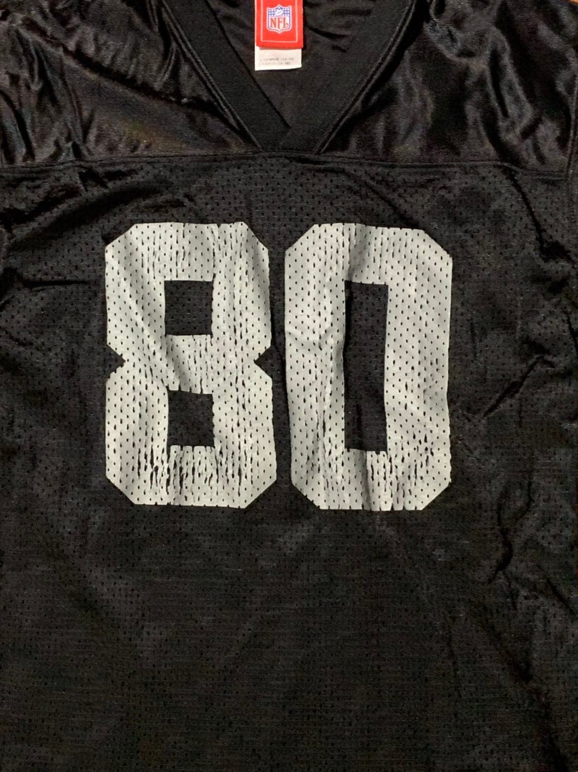 Vintage Youth Large Reebok NFL Raiders Jerry Rice Jersey - Thumbnail 3