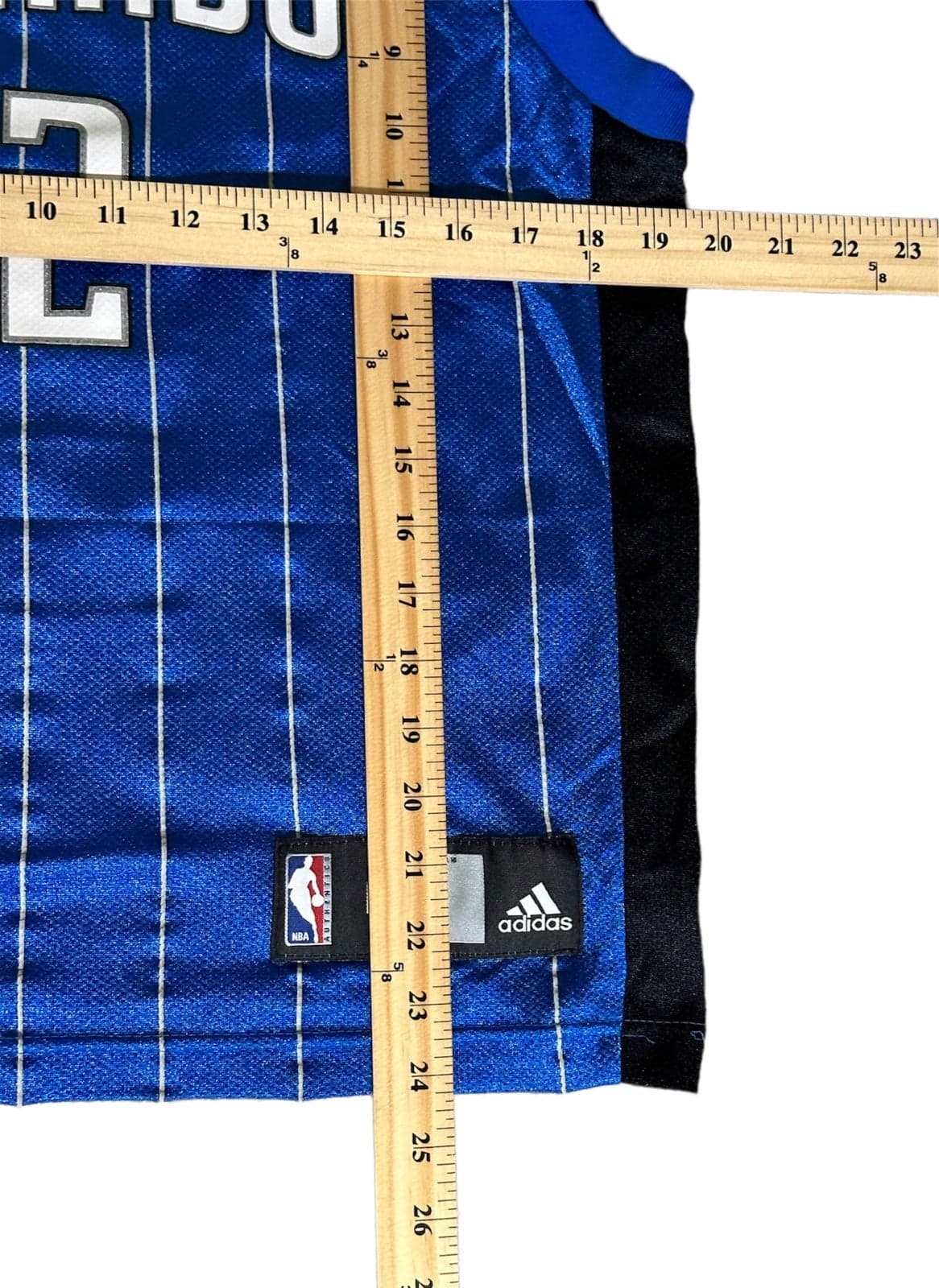 Adidas DWIGHT HOWARD Blue ORLANDO MAGIC Youth Sz Large JERSEY Boys NBA - Thumbnail 7