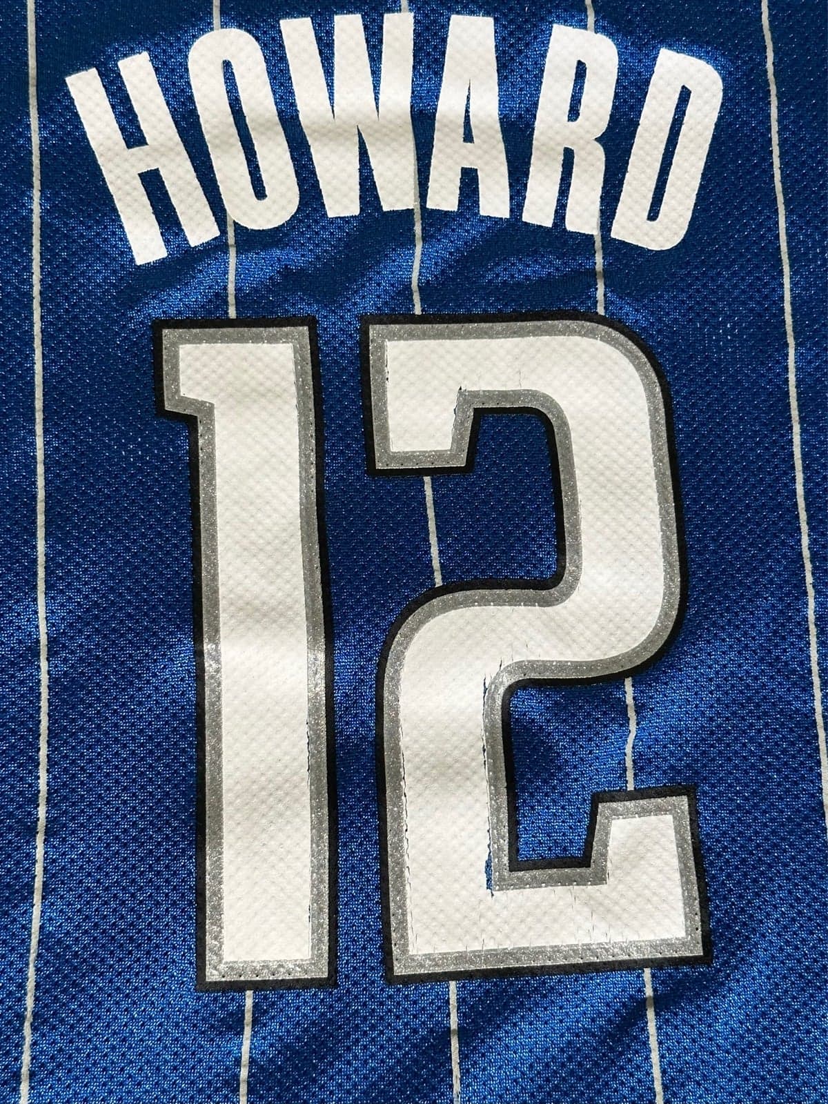 Adidas DWIGHT HOWARD Blue ORLANDO MAGIC Youth Sz Large JERSEY Boys NBA - Thumbnail 6