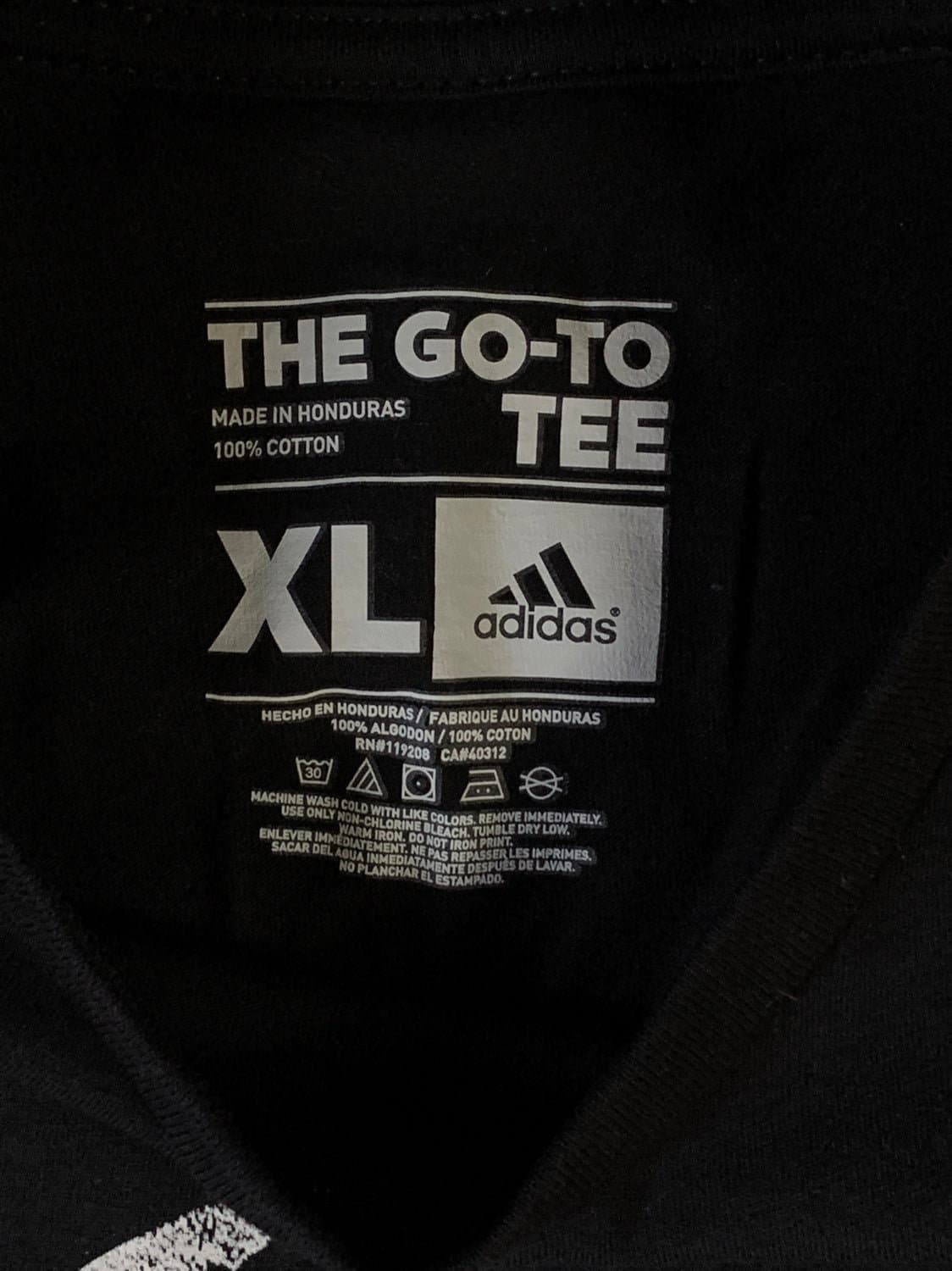 Adidas Spell-Out Graphic Tee Womens XL - Thumbnail 5