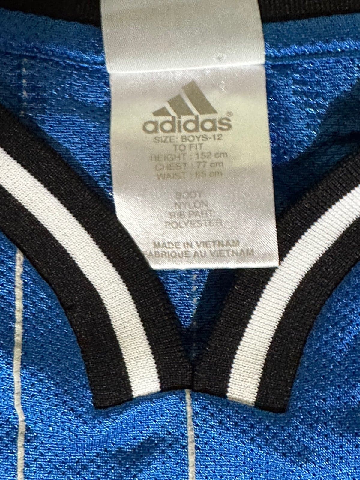 Adidas DWIGHT HOWARD Blue ORLANDO MAGIC Youth Sz Large JERSEY Boys NBA - Thumbnail 5