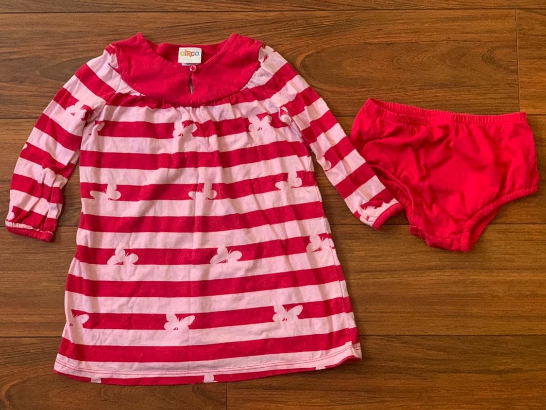 Baby girl Circo Pink Dress 18 months