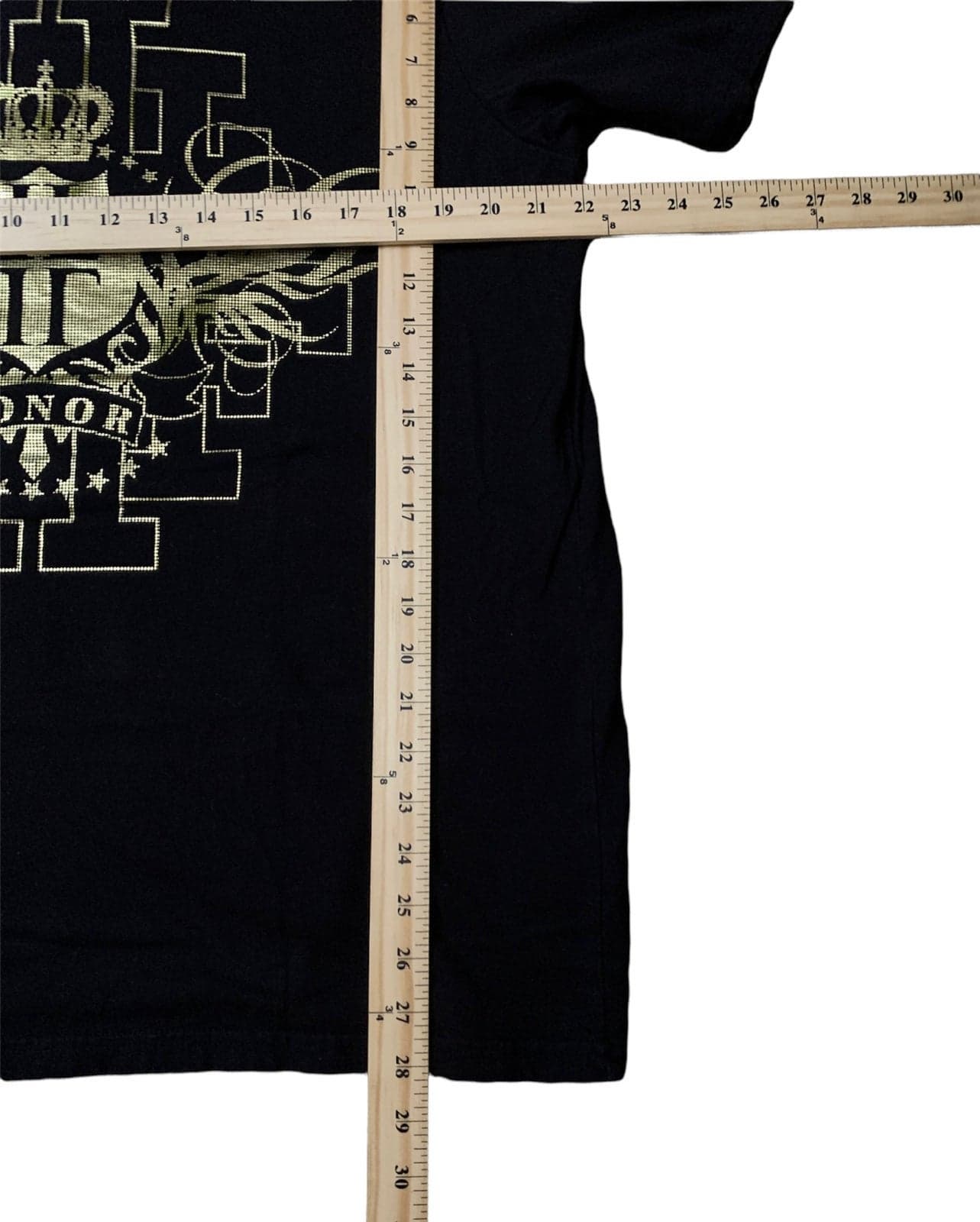 LL Cool J Men’s Graphic Logo T-Shirt size Large Black Gold Rap Tee streetwear - Thumbnail 5