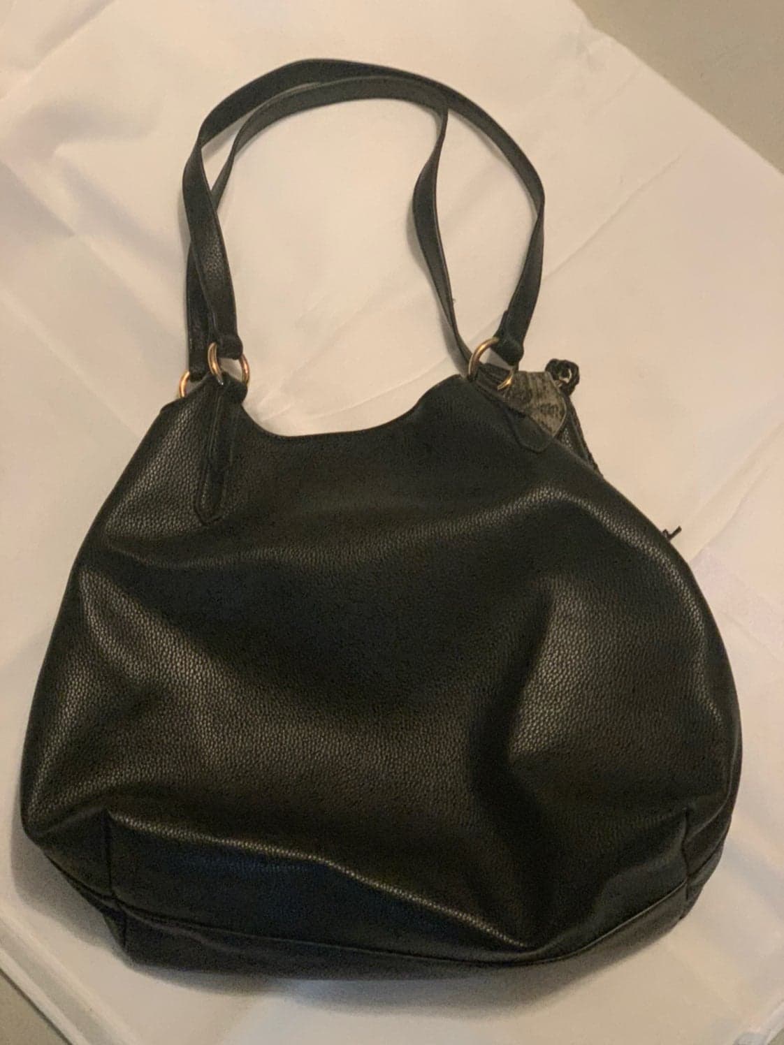 Vegan Faux Leather Handbag Seven Days - Thumbnail 2