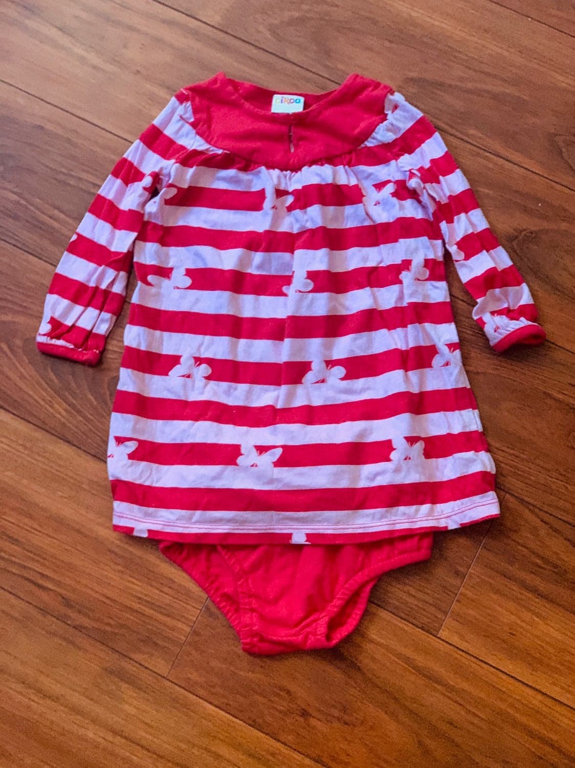 Baby girl Circo Pink Dress 18 months - Thumbnail 4
