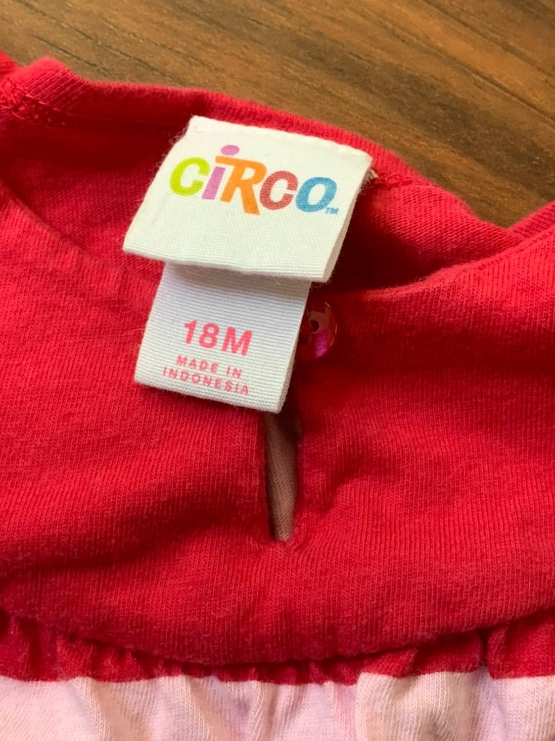 Baby girl Circo Pink Dress 18 months - Thumbnail 2