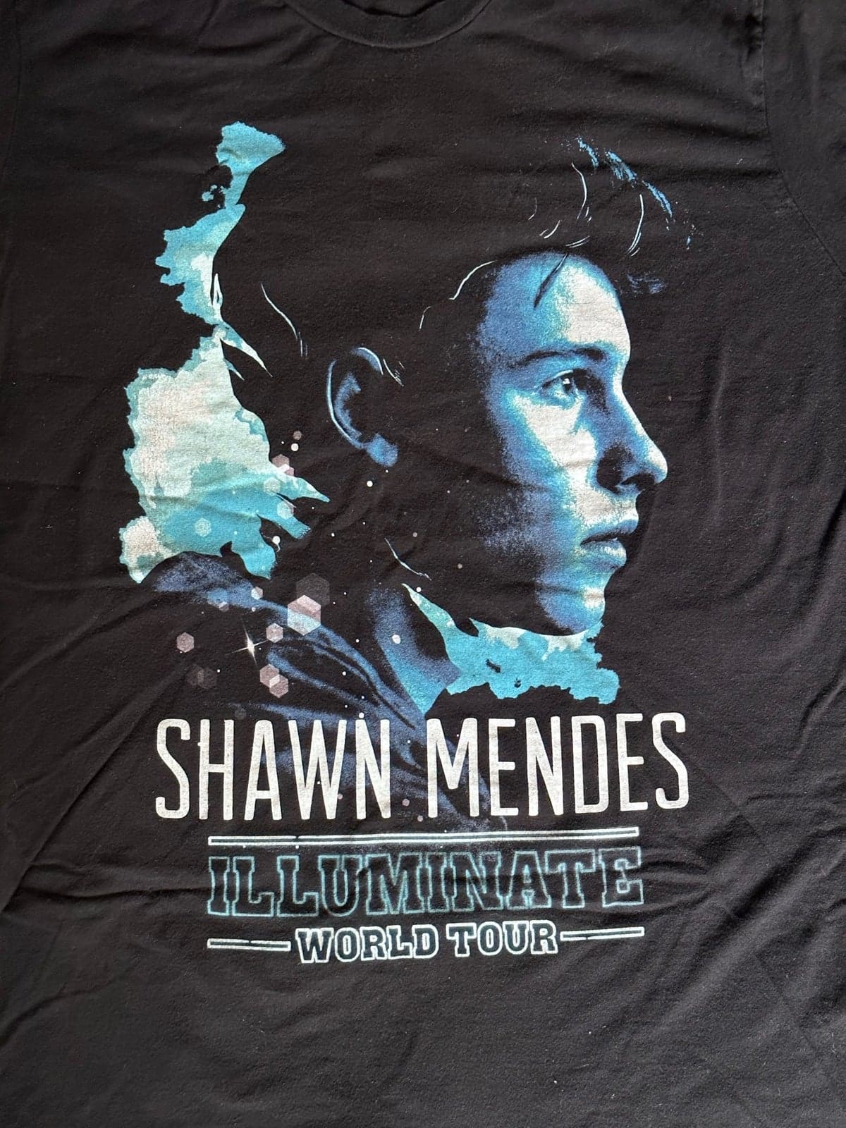 Shawn Mendes Illuminate World Tour Concert T-Shirt Mens XL - Thumbnail 4