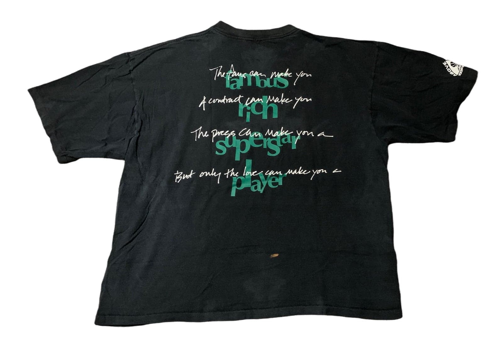 Vintage Single Stitch Above The Rim Basketball Rap Tee Hoopwear - Thumbnail 2