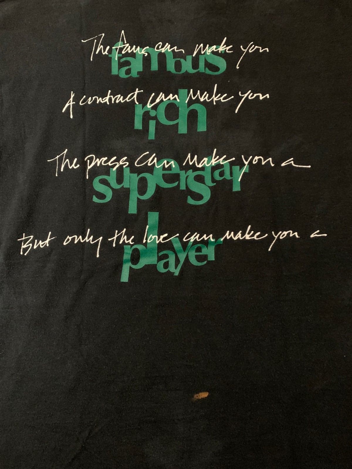 Vintage Single Stitch Above The Rim Basketball Rap Tee Hoopwear - Thumbnail 5