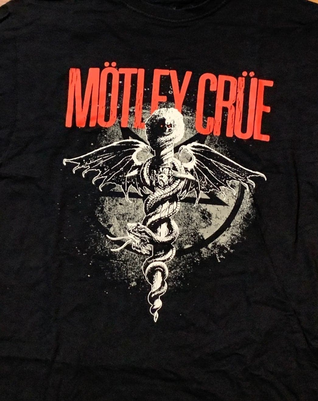 Urban Outfitters Retro Motley Crue Mens T-Shirt Medium - Thumbnail 2