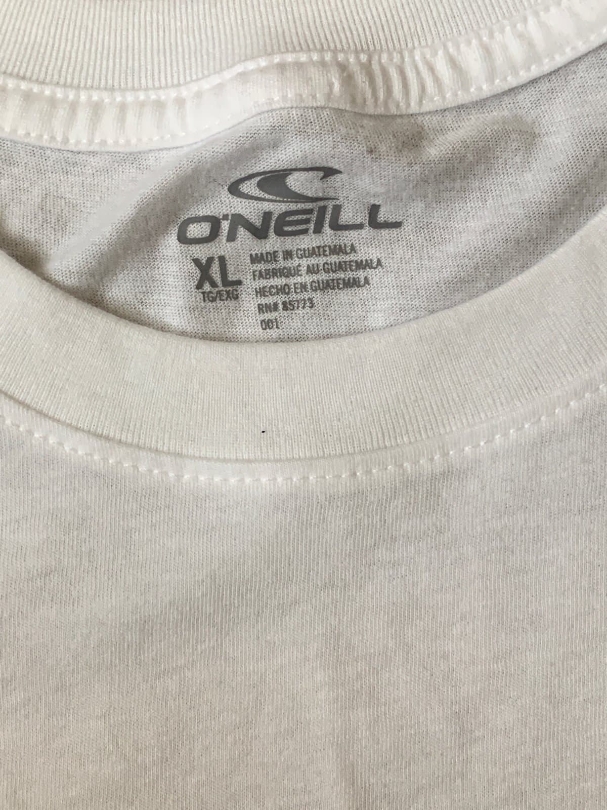 O’Neill First Mate Graphic White XL T-Shirt New w tag - Thumbnail 4