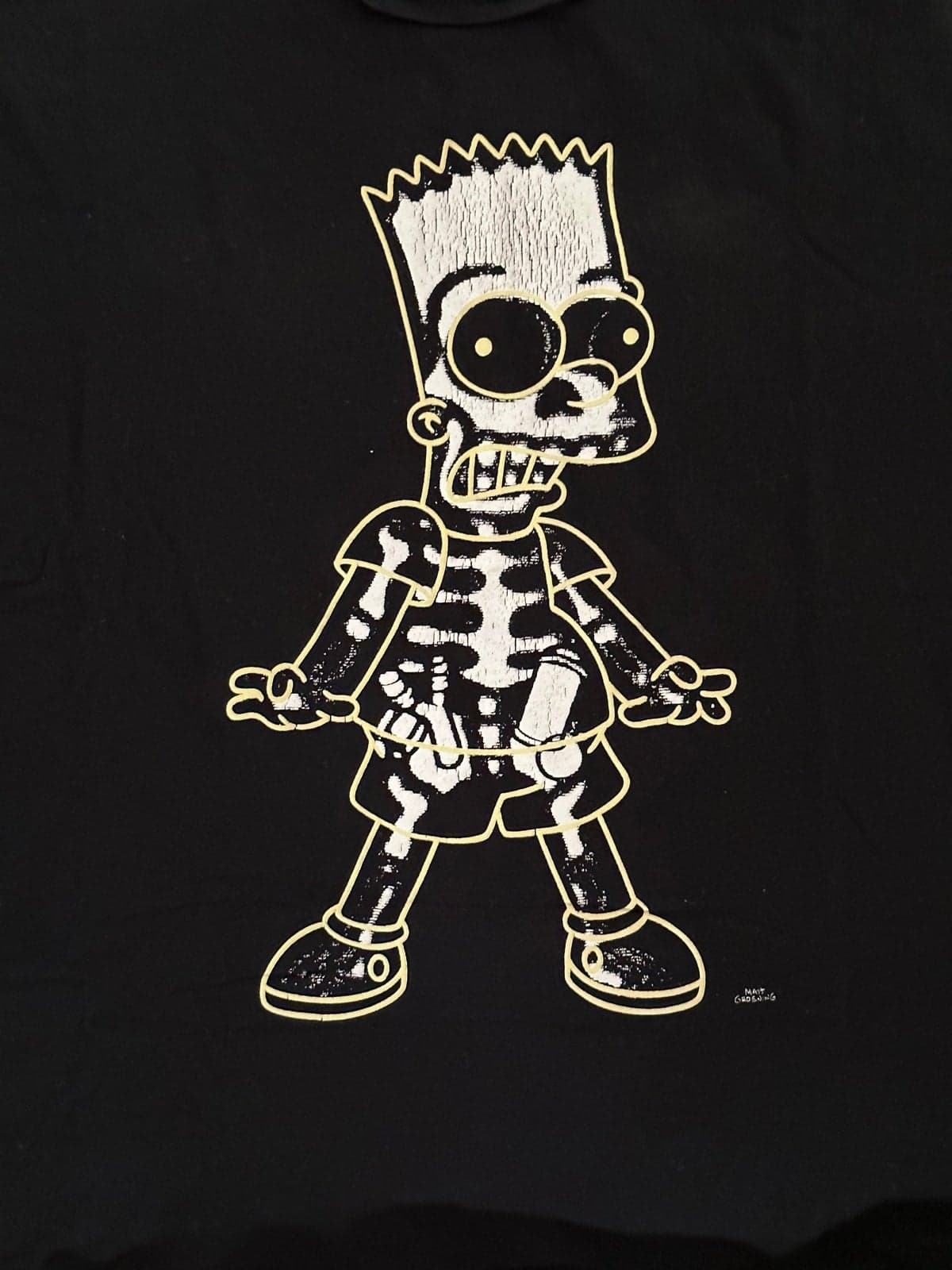 Mango Kids glow in the dark Bart Simpson Shock T-Shirt 11/12 - Thumbnail 2
