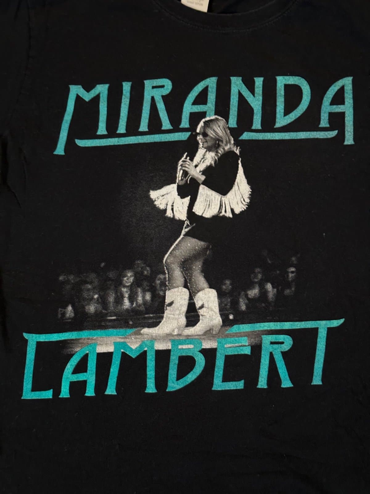 Miranda Lambert Concert T Shirt Bandwagon Tour Medium - Thumbnail 3