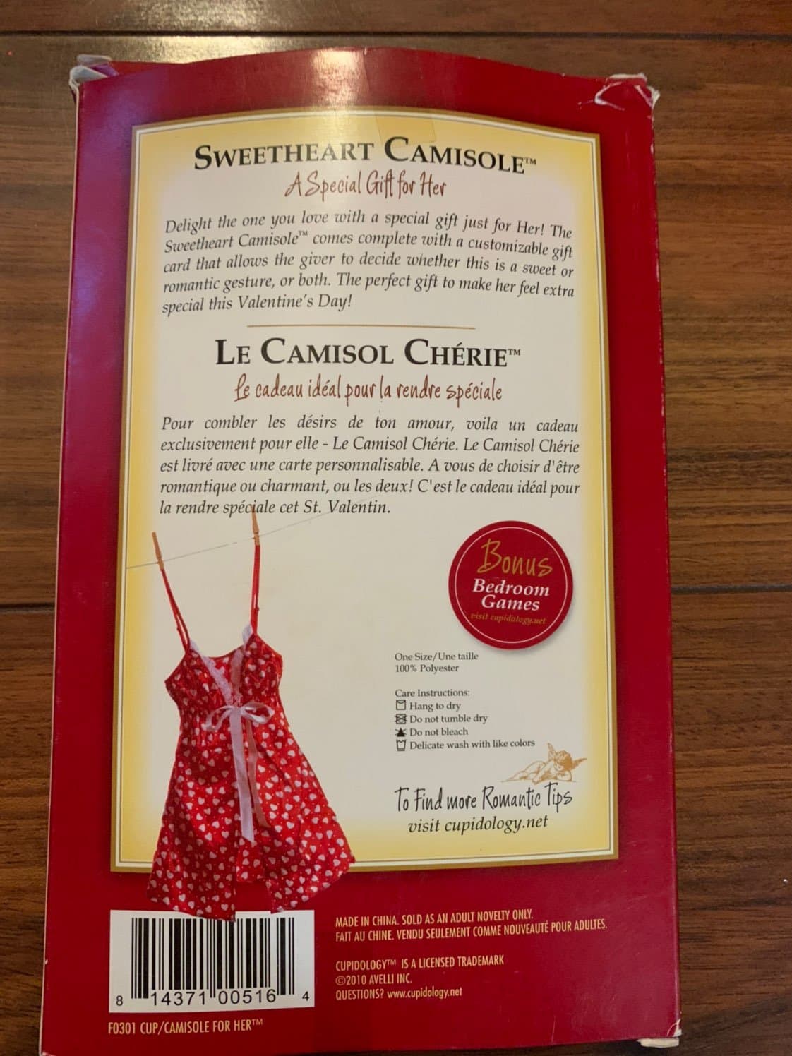 Valentine's Day sweetheart camisole - Thumbnail 3