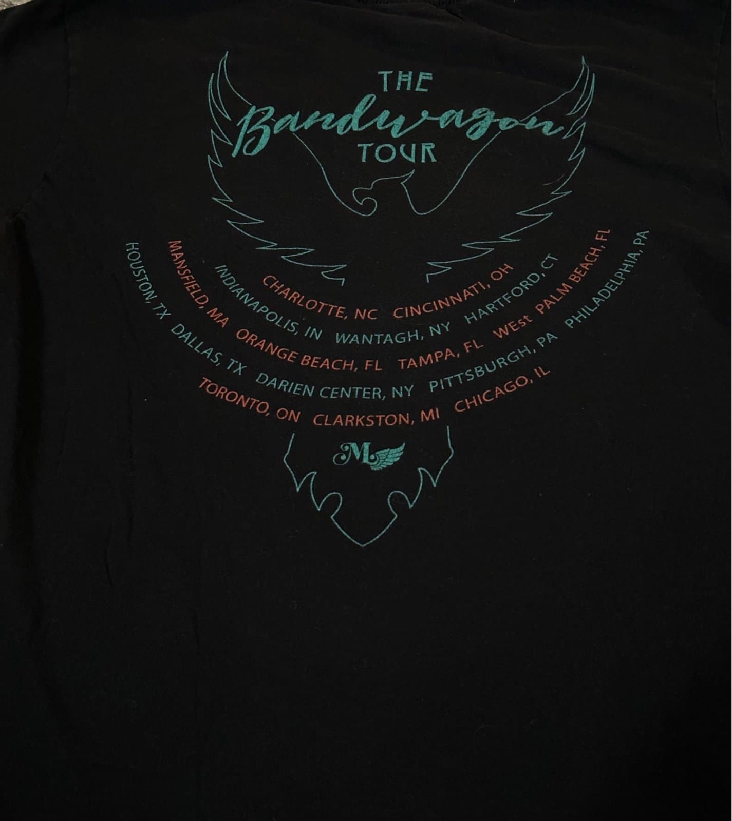 Miranda Lambert Concert T Shirt Bandwagon Tour Medium - Thumbnail 4
