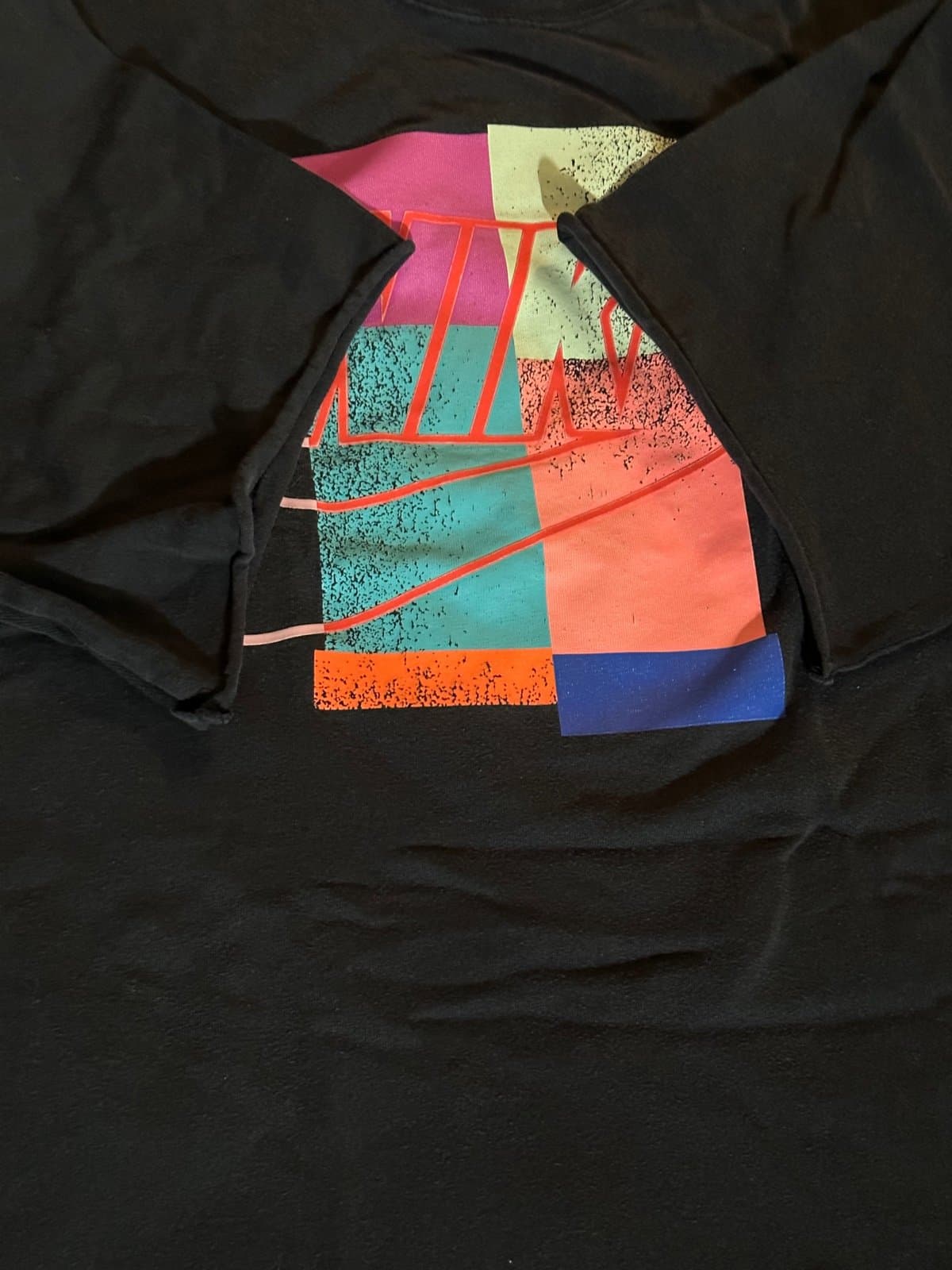 NikeLab x Atmos Air Max 2 Light T-Shirt Black Retro - Thumbnail 4