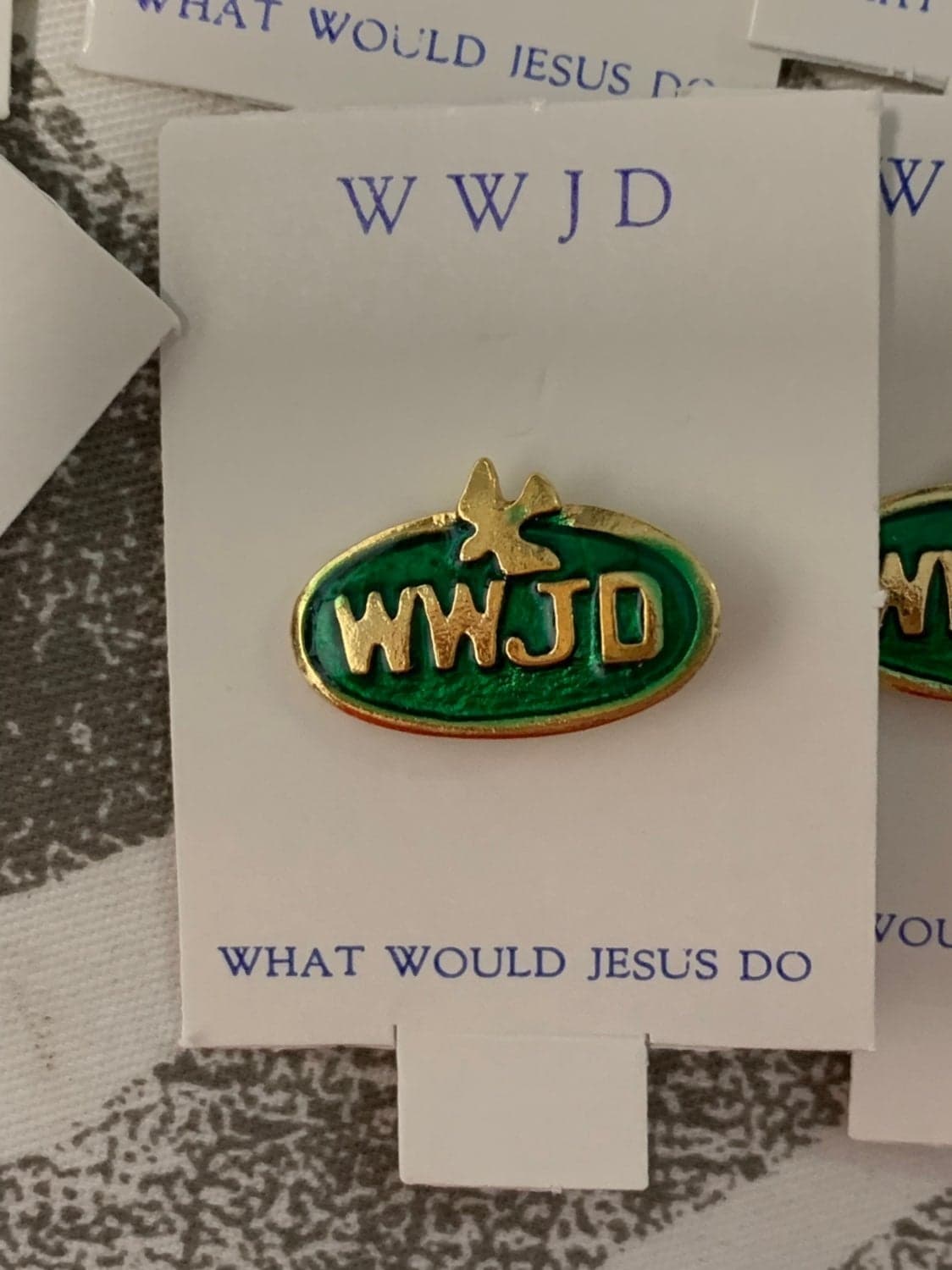 Wholesale Lot 12 WWJD Pins - Thumbnail 2