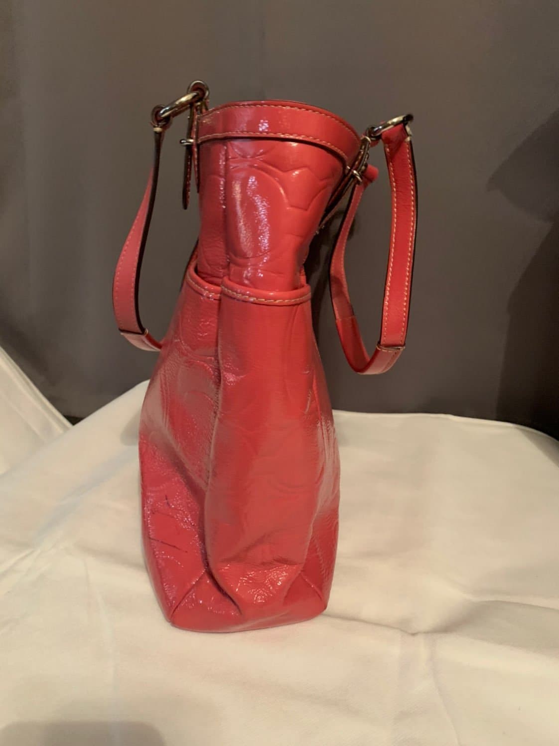 Coach Pink Gallery Embossed Leather - Thumbnail 9