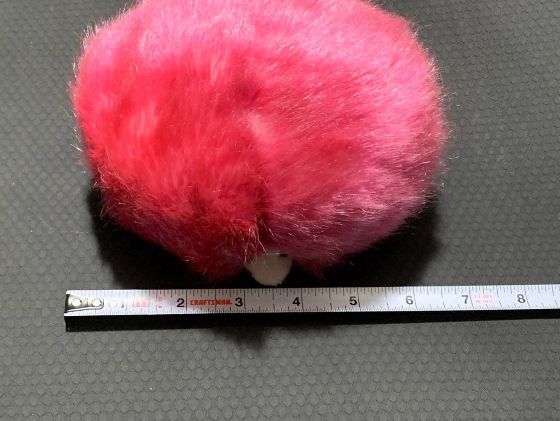 Wizarding World of Harry Potter Hot Pink Pigmy Puff Plush Doll Stuffed Animal - Thumbnail 4