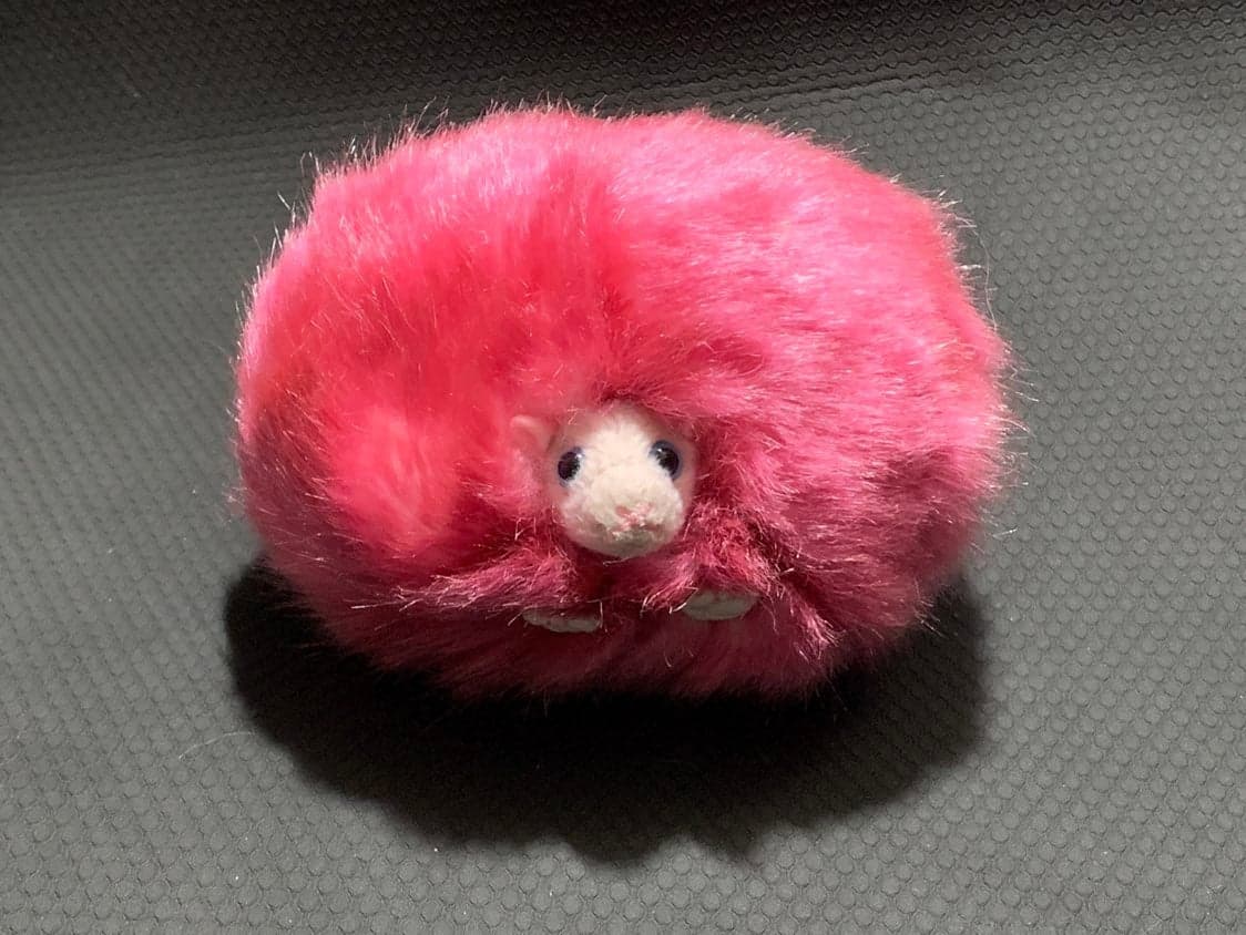 Wizarding World of Harry Potter Hot Pink Pigmy Puff Plush Doll Stuffed Animal
