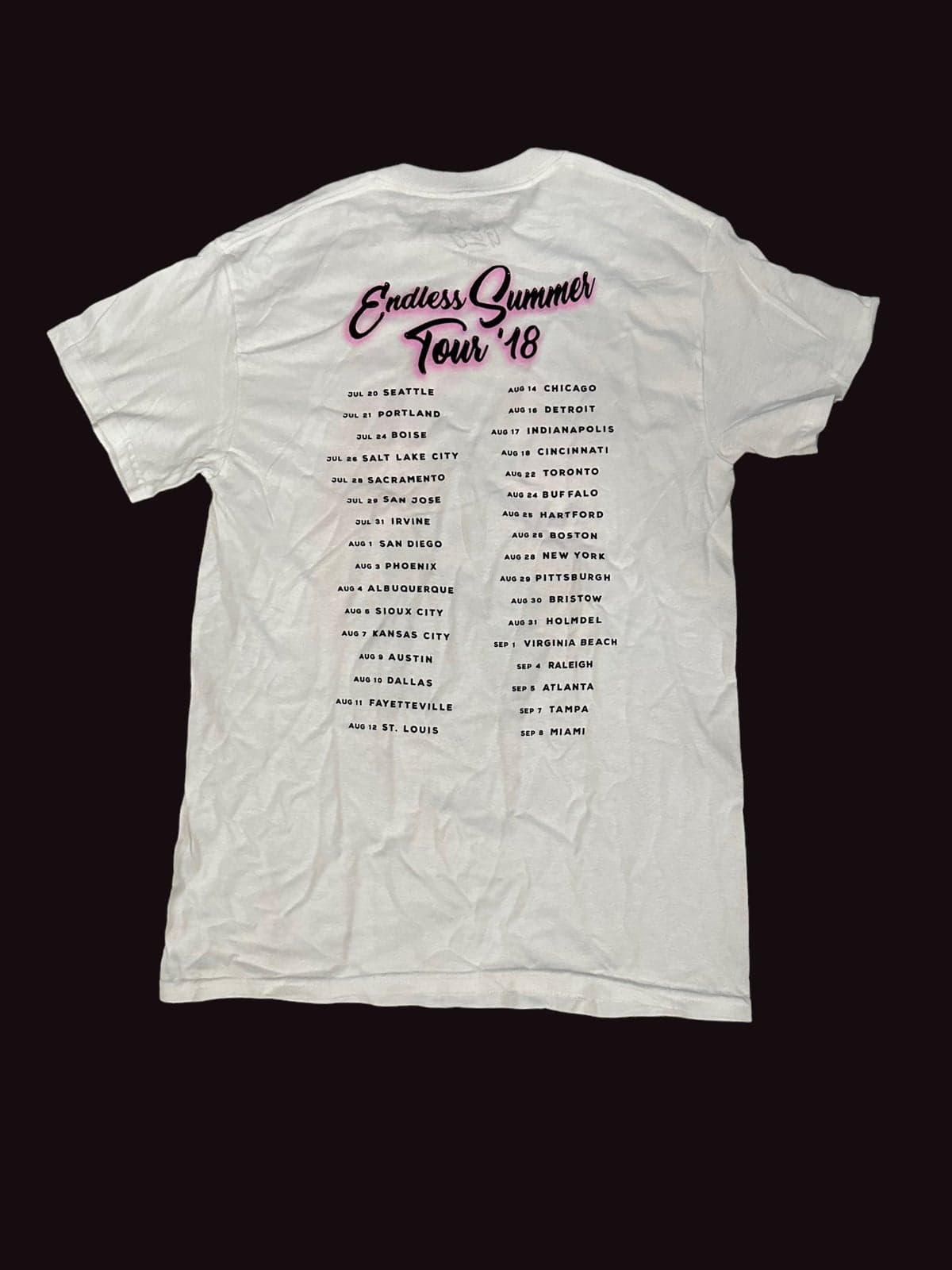 G-Eazy Summer Tour 2018 Concert T-Shirt size small - Thumbnail 3