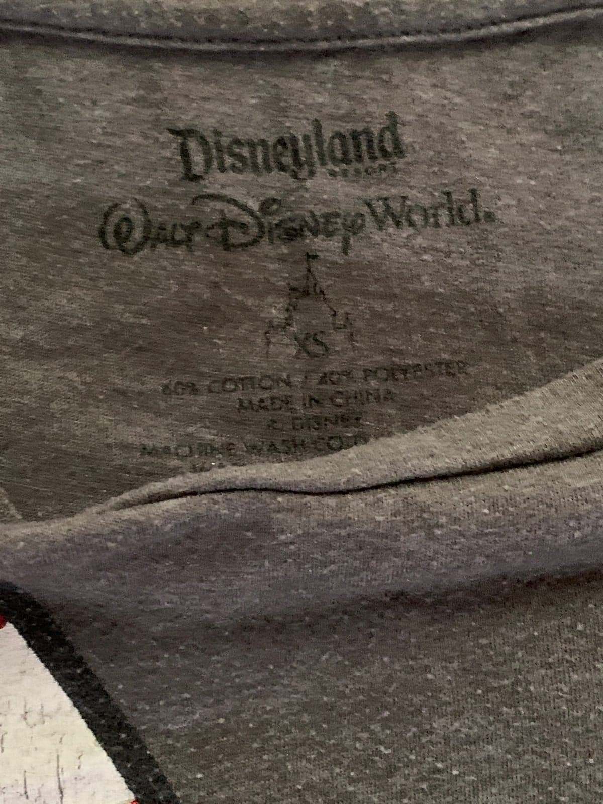 Disney Parks Minnie Mouse Hi-Lo Top Sz Women’s XS Disneyland Exclusive - Thumbnail 3