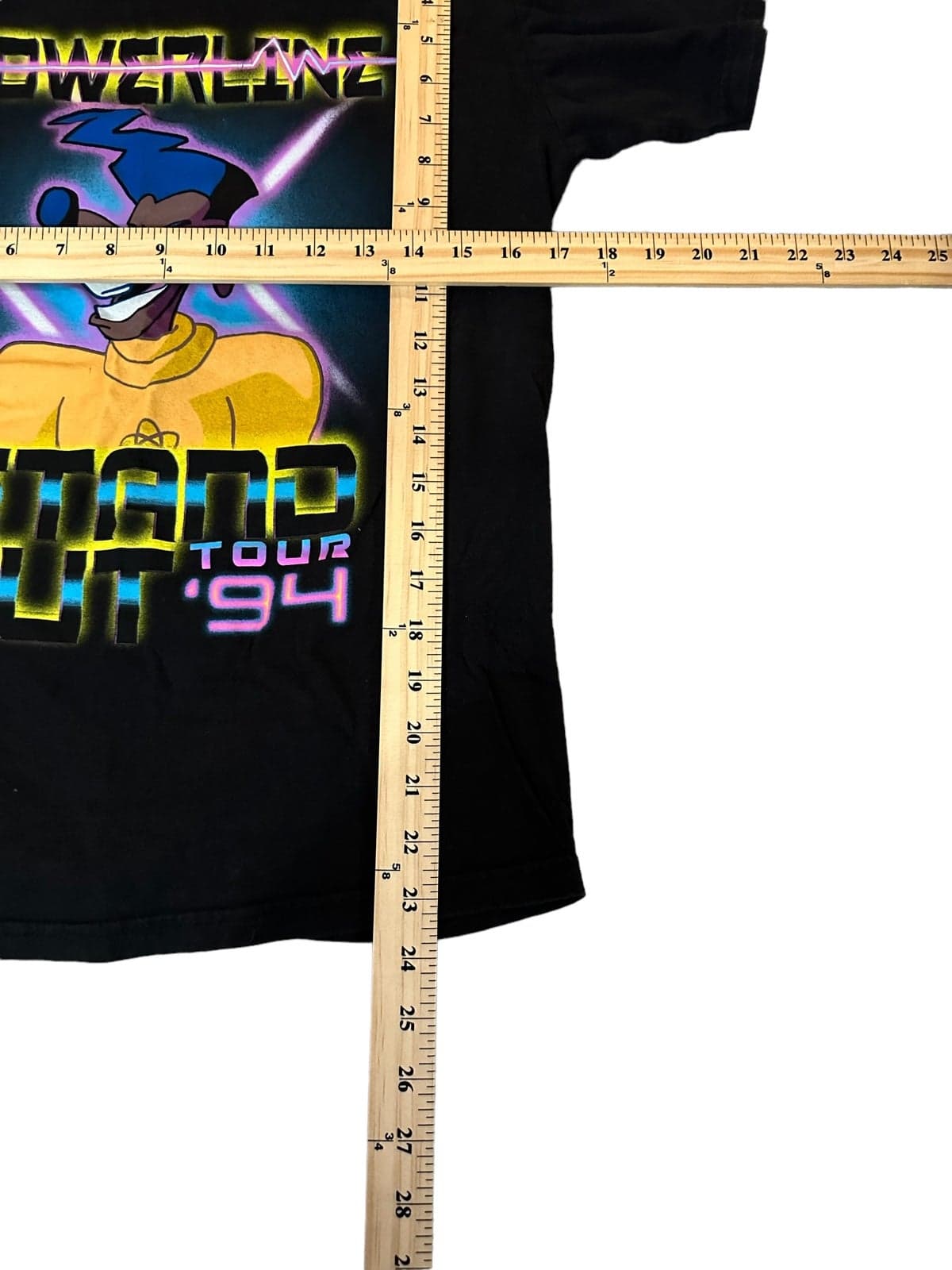 Disney Powerline Stand Out Tour A Goofy Movie T-Shirt Mens Small - Thumbnail 2