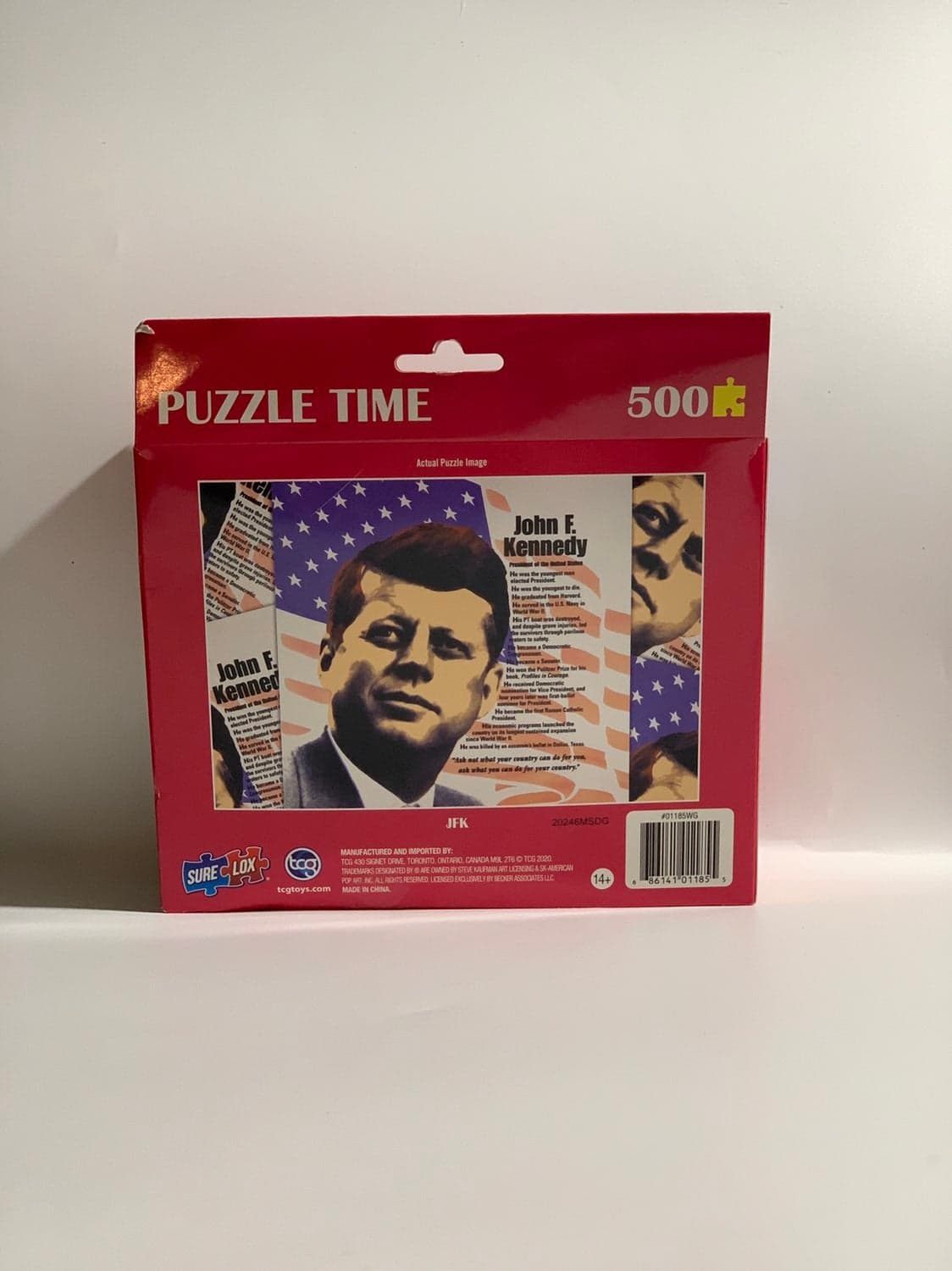 Puzzle Time JFK 500 piece puzzle - Thumbnail 2