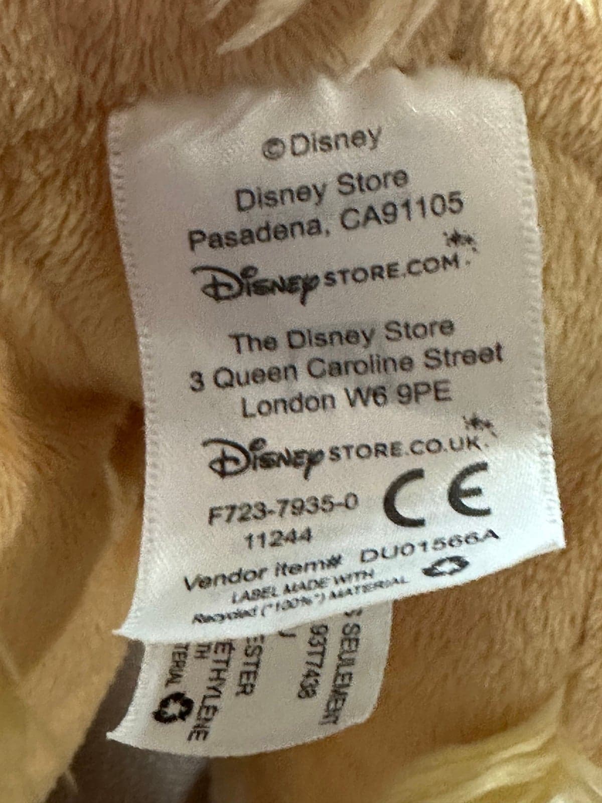 Disney Store Lady From Lady and the Tramp Plush 12” clean - Thumbnail 4