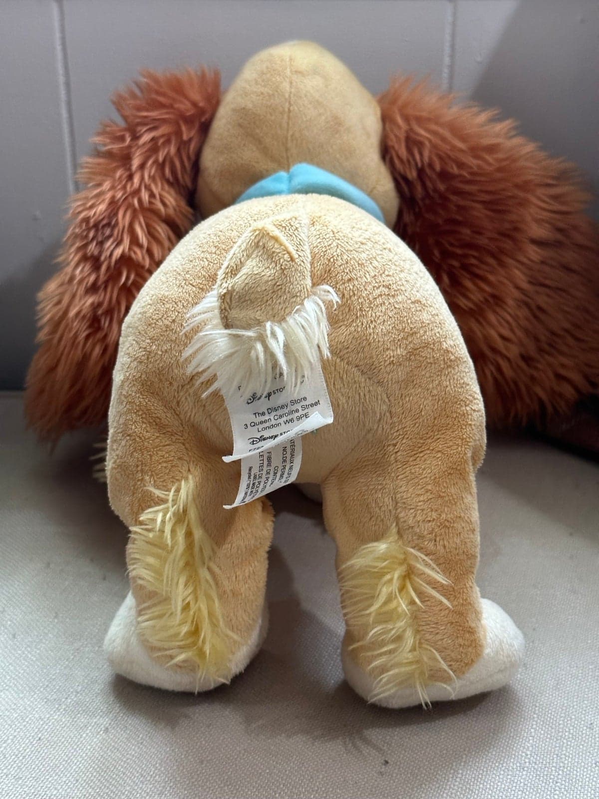 Disney Store Lady From Lady and the Tramp Plush 12” clean - Thumbnail 3