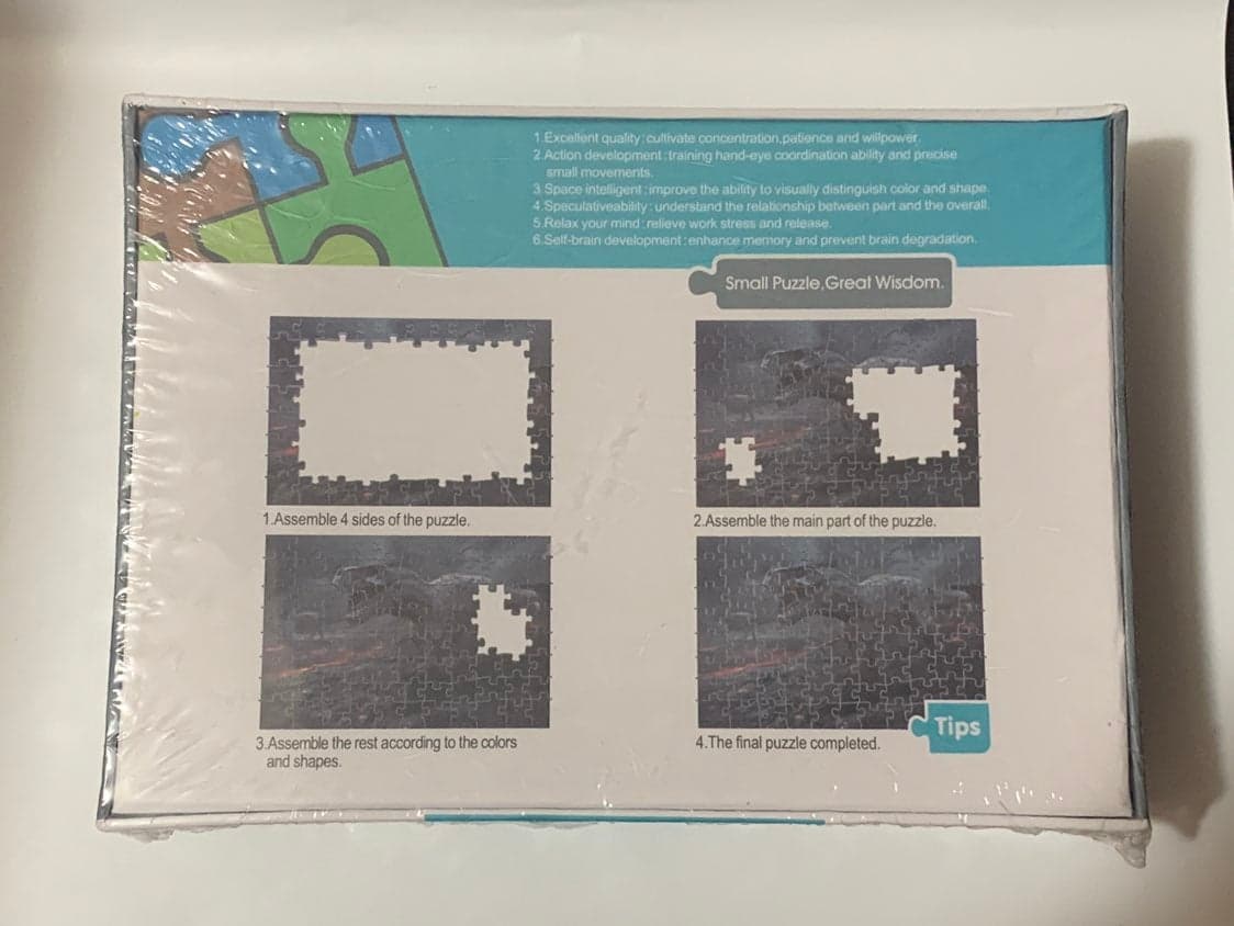 1000 piece dinosaur jigsaw puzzle - Thumbnail 2