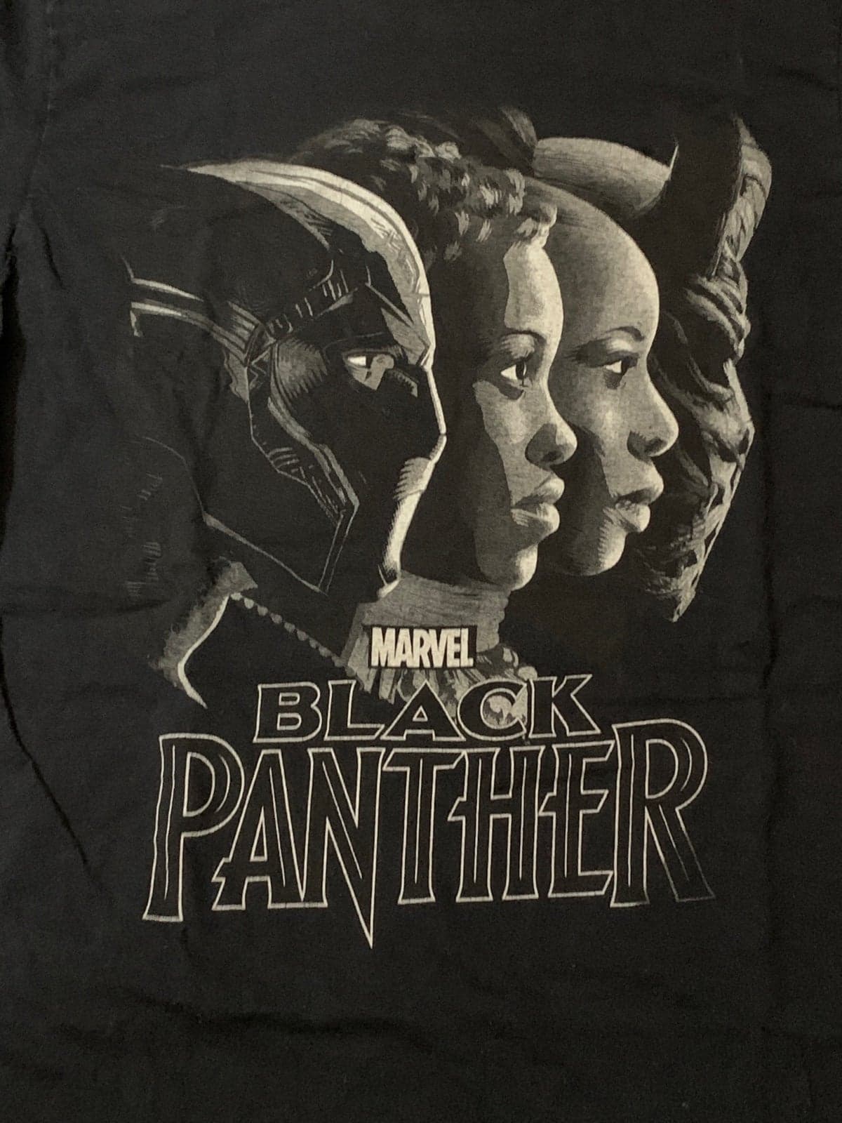 Mens Medium Marvel Black Panther Graphic T-Shirt - Thumbnail 2