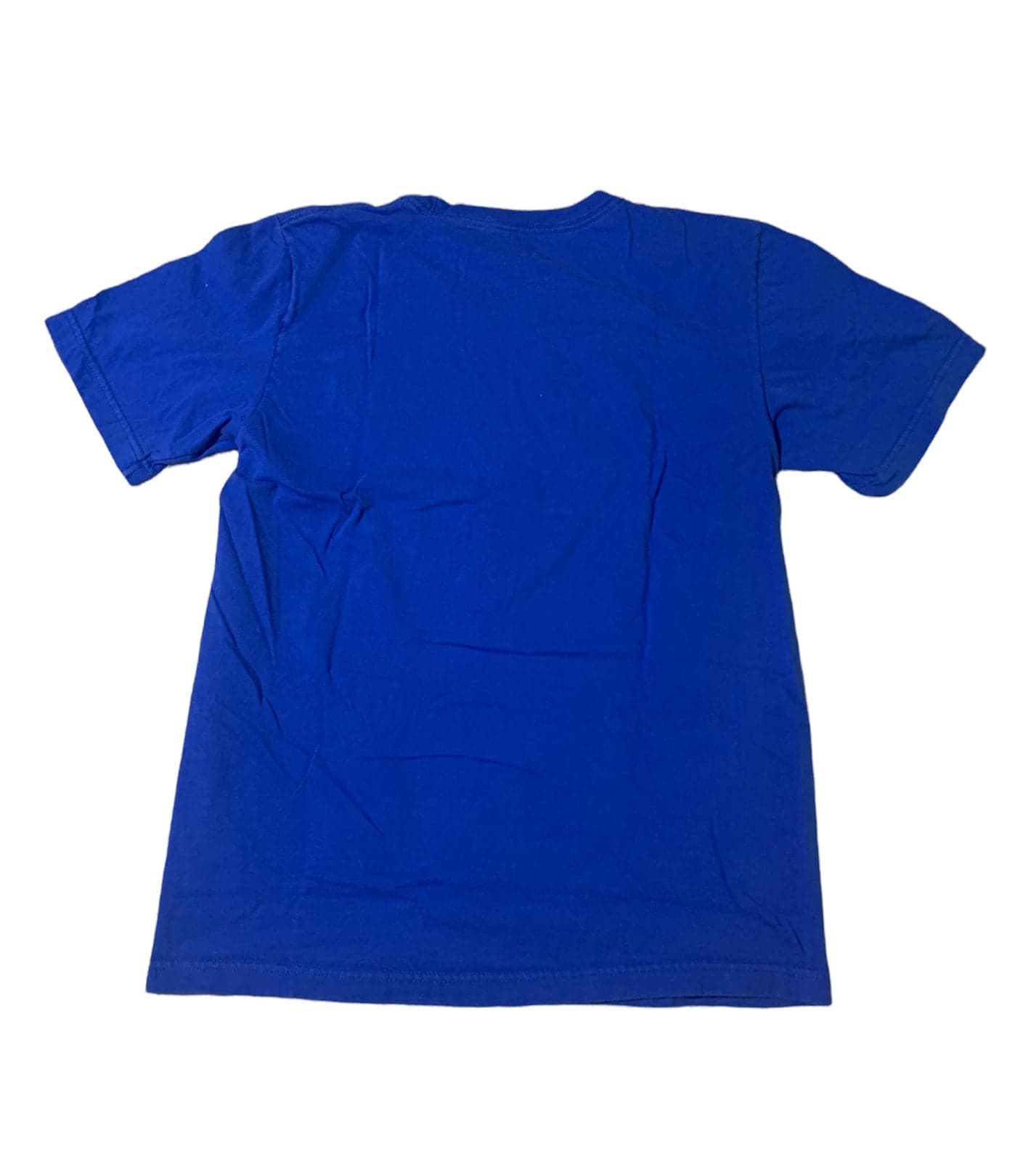 Nike Small Unleash Speed Swoosh Mens T-Shirt Blue Silver Graphic - Thumbnail 4