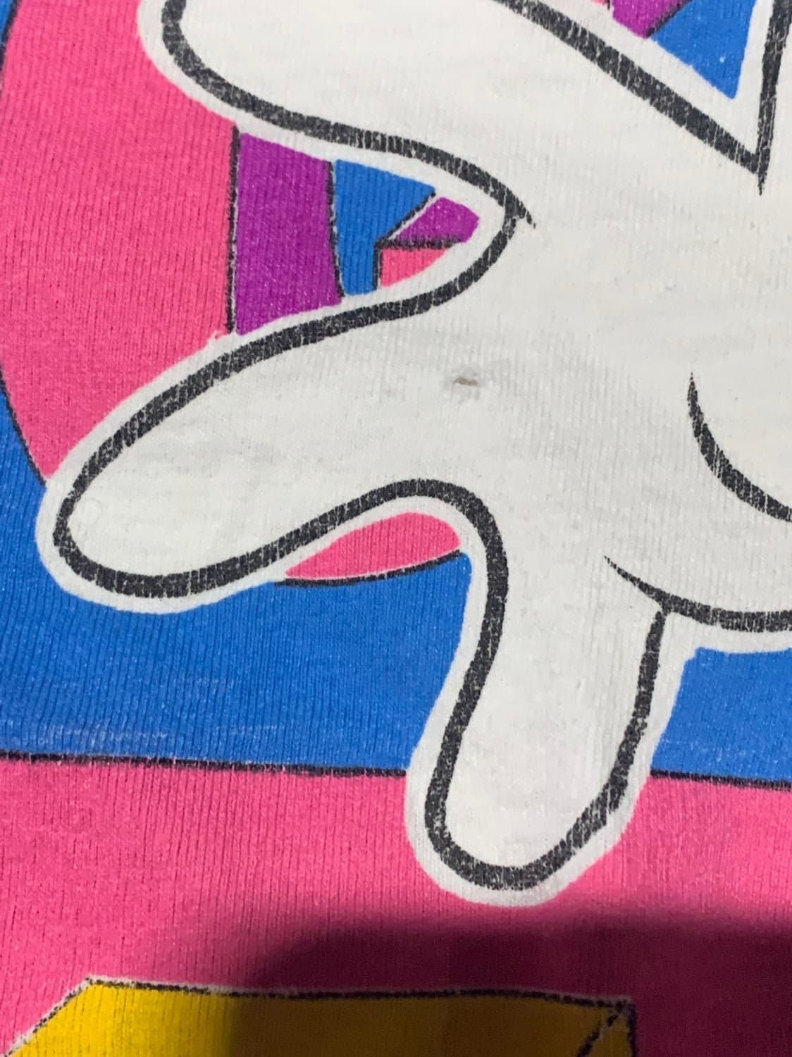 Trashed Vintage Disney OSFA single stitch mickey mouse tee - Thumbnail 7