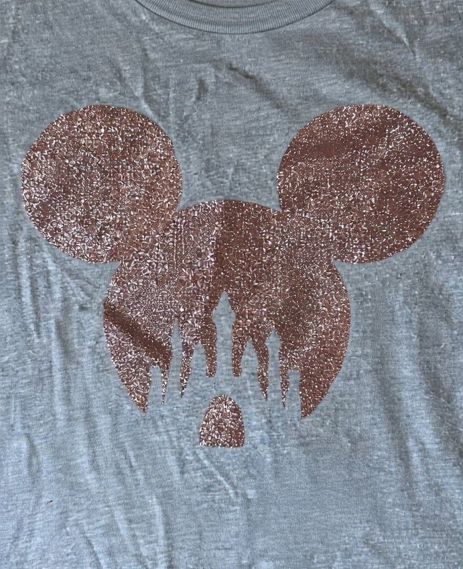 Women’s XL Mickey Castle Glitter Tank Top - Thumbnail 3