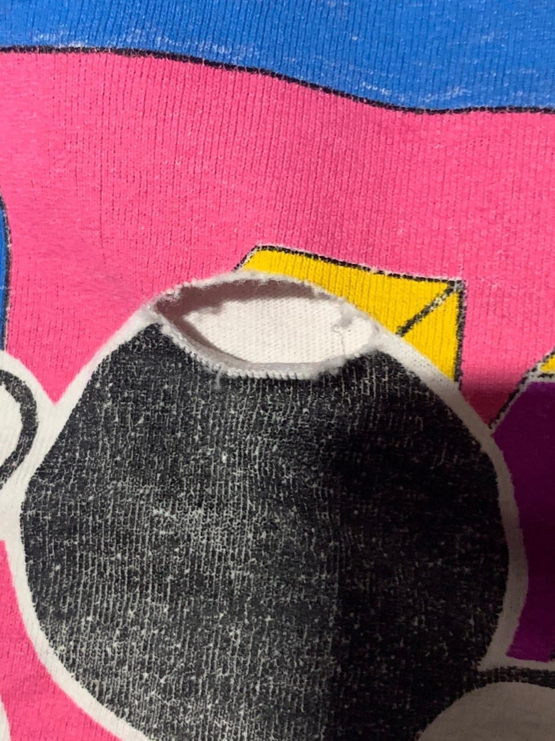 Trashed Vintage Disney OSFA single stitch mickey mouse tee - Thumbnail 6
