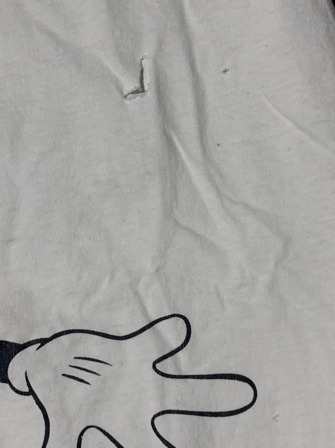 Trashed Vintage Disney OSFA single stitch mickey mouse tee - Thumbnail 9