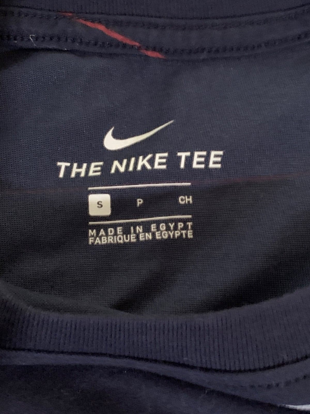 Mens Nike Olympic T-Shirt Striped Small embroidered - Thumbnail 4