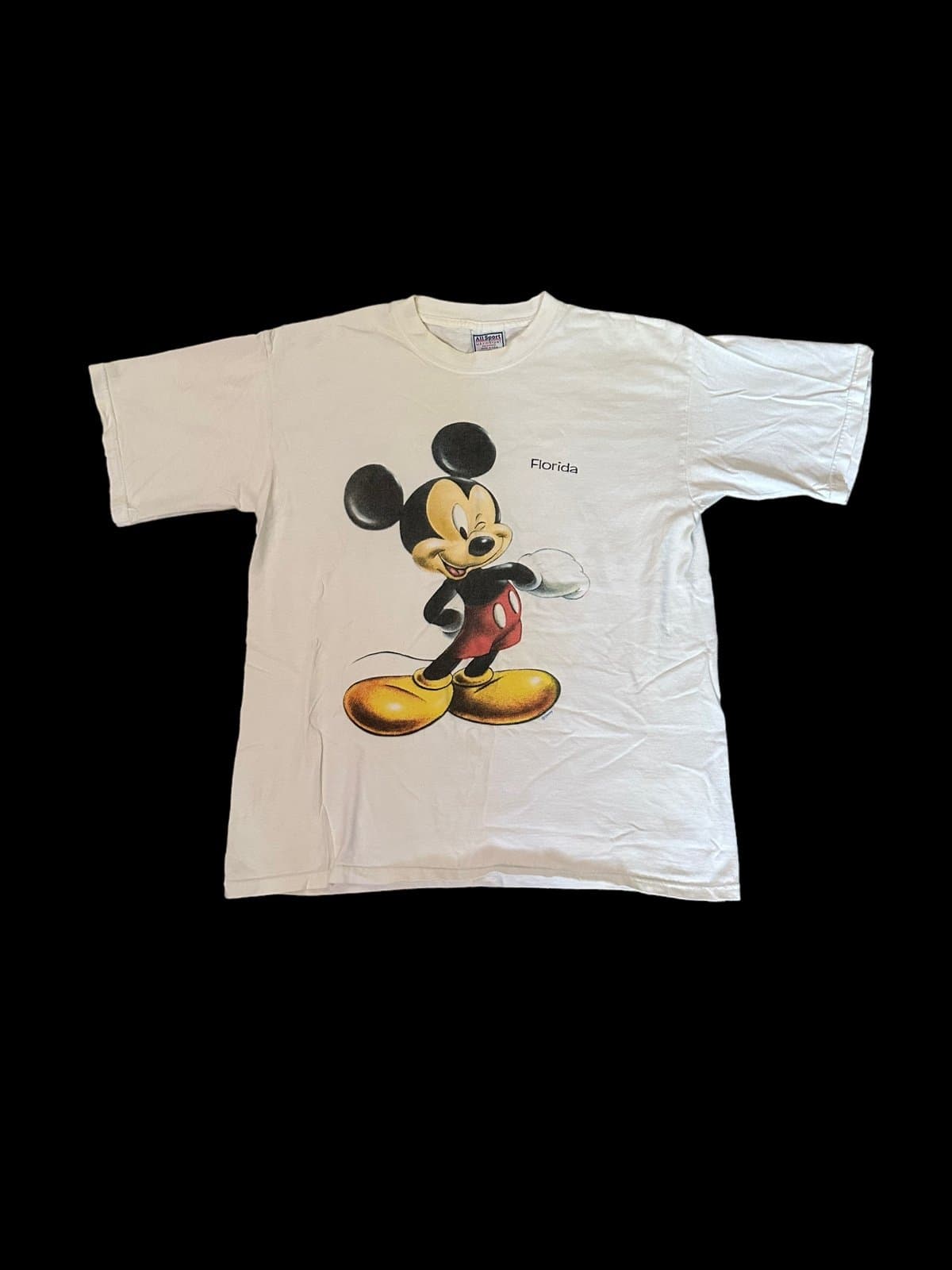 Vintage Mickey Florida T-Shirt made in USA Mens Large